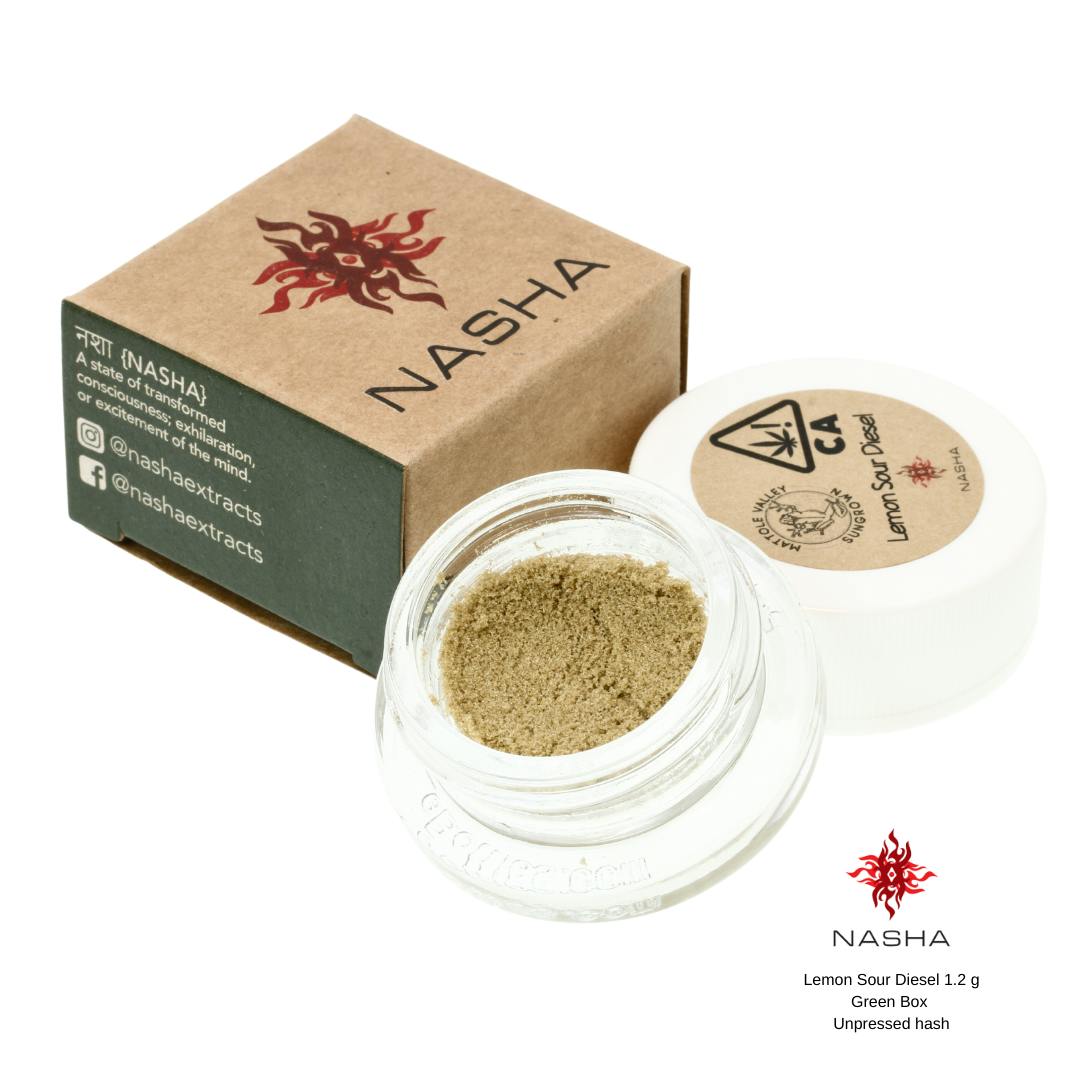 Lemon Sour Diesel 1.2 g Green Unpressed Hash - image 3