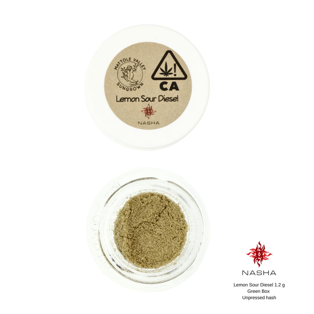 Lemon Sour Diesel 1.2 g Green Unpressed Hash - image 2