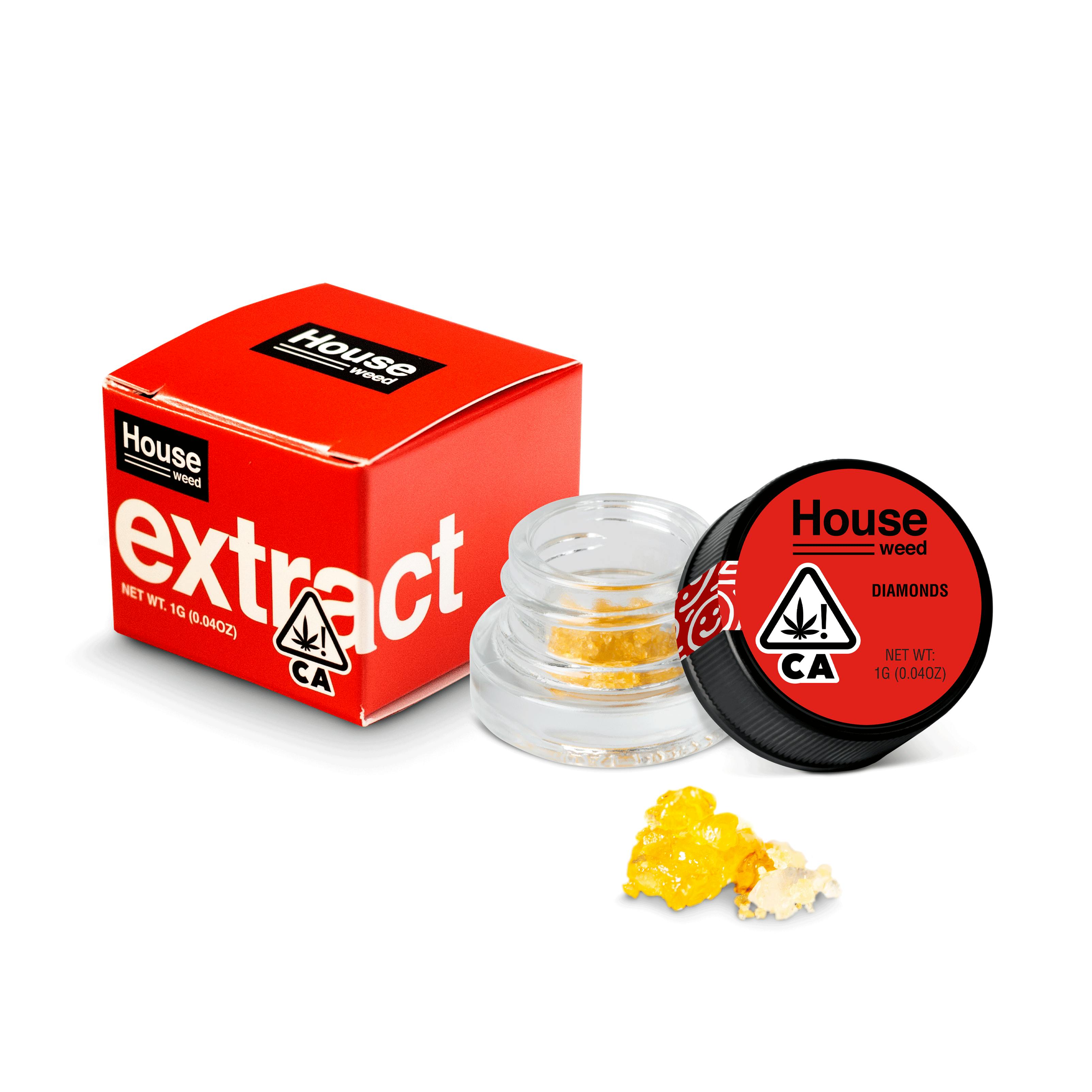 House Weed | OZ OG | Diamonds 1g - image 1