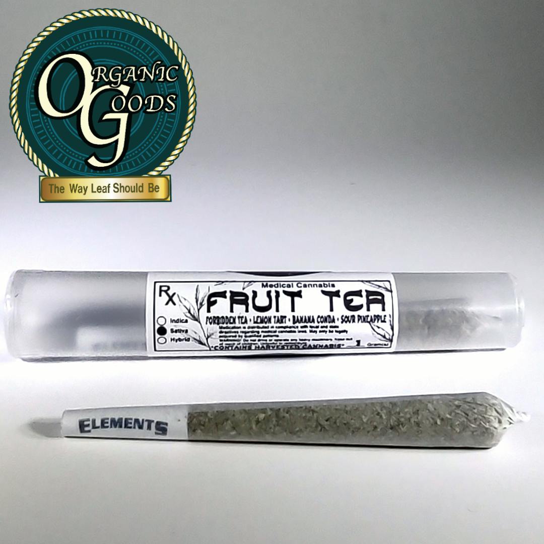 Organic Goods Pre-Roll Fruit Tea 1 G - image 1