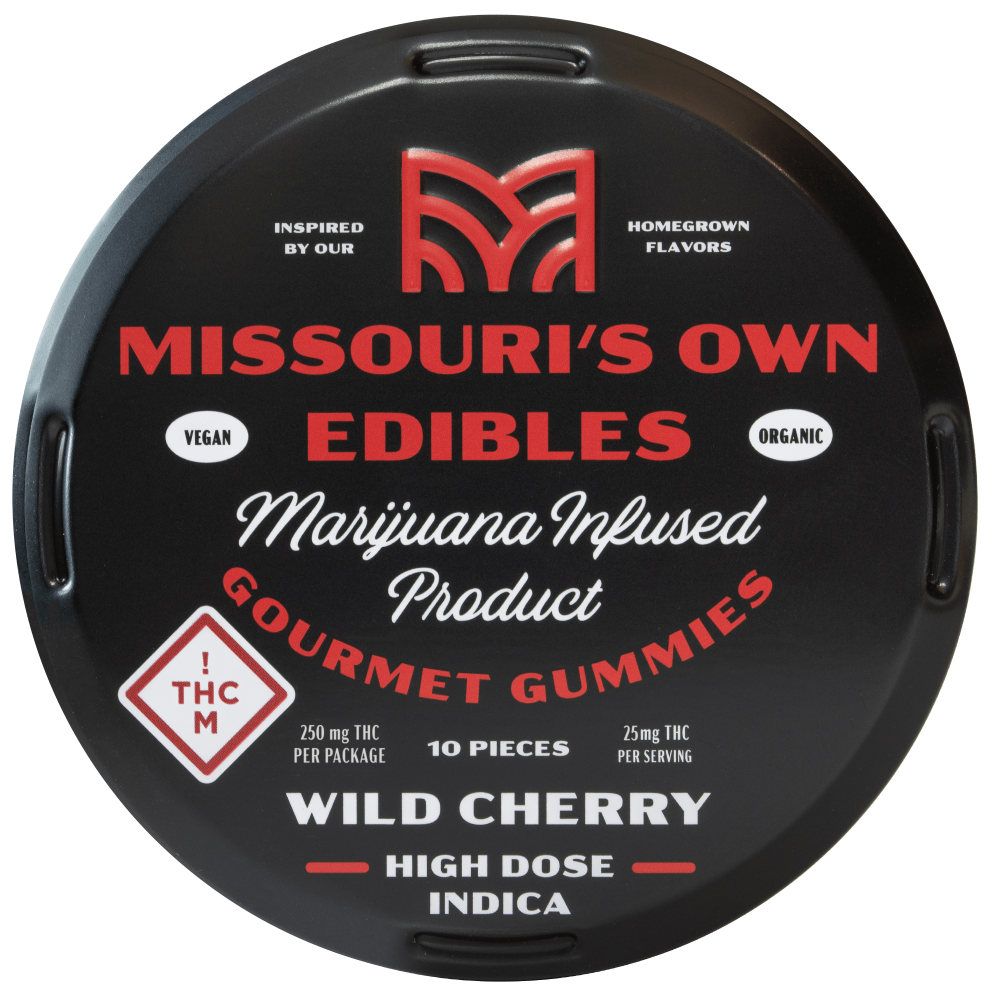 Missouri's Own Edibles- Wild Cherry (25mg THC, Indica) - image 2