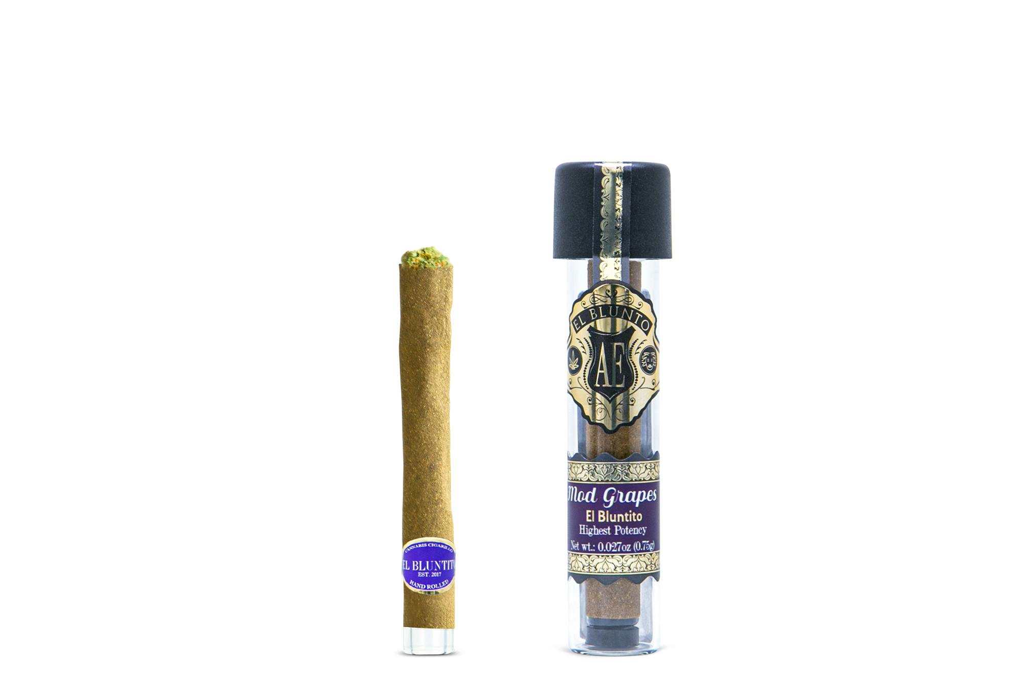 El Bluntito - Mod Grapes - .75G Cigarillo [Mini Blunt] - image 1