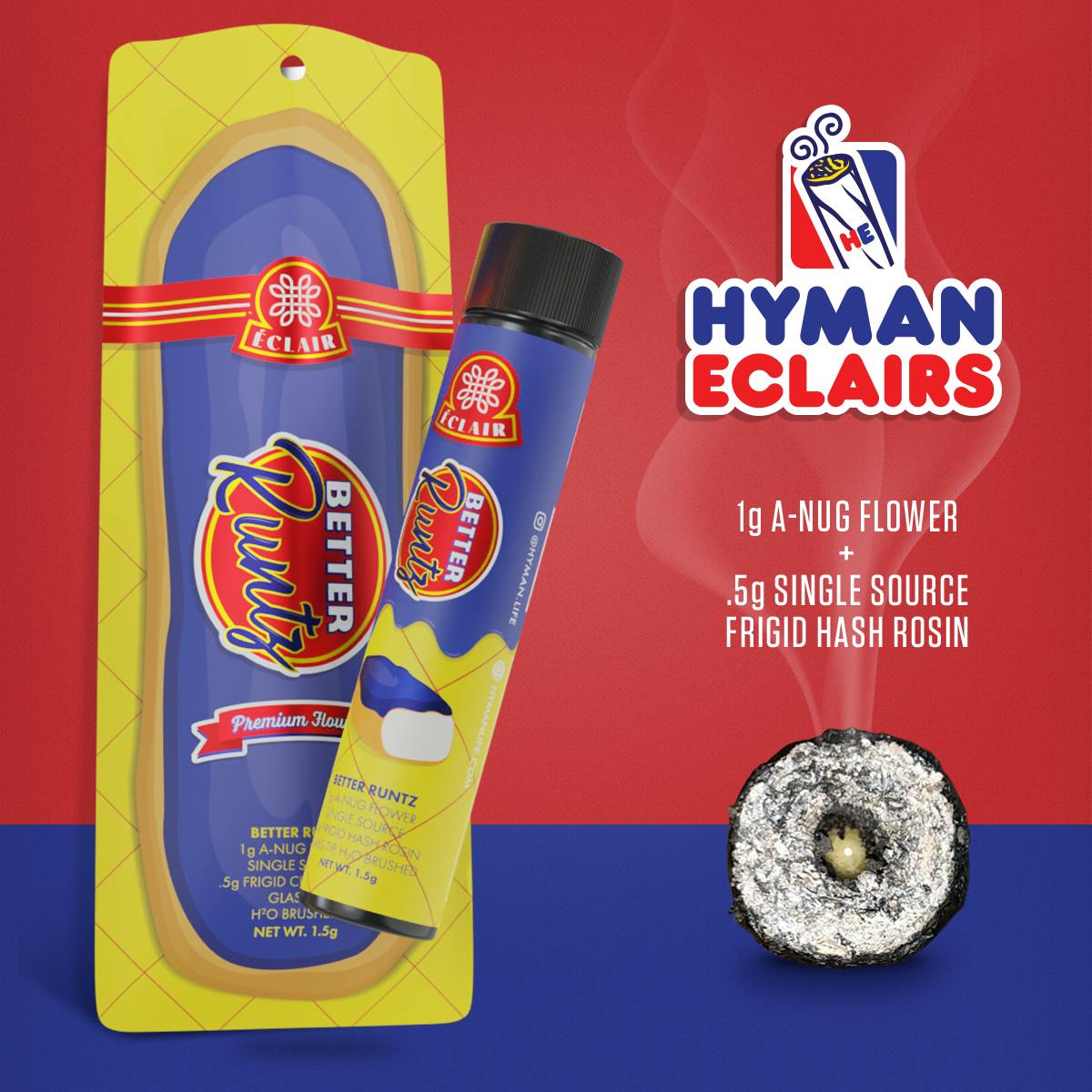 Better Runtz | 1.5G Eclair Handcraft | HYMAN | REC - image 1