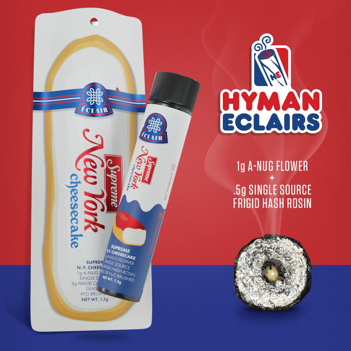 New York Supreme Cheesecake | 1.5G Eclair Handcraft | HYMAN | MED - image 1