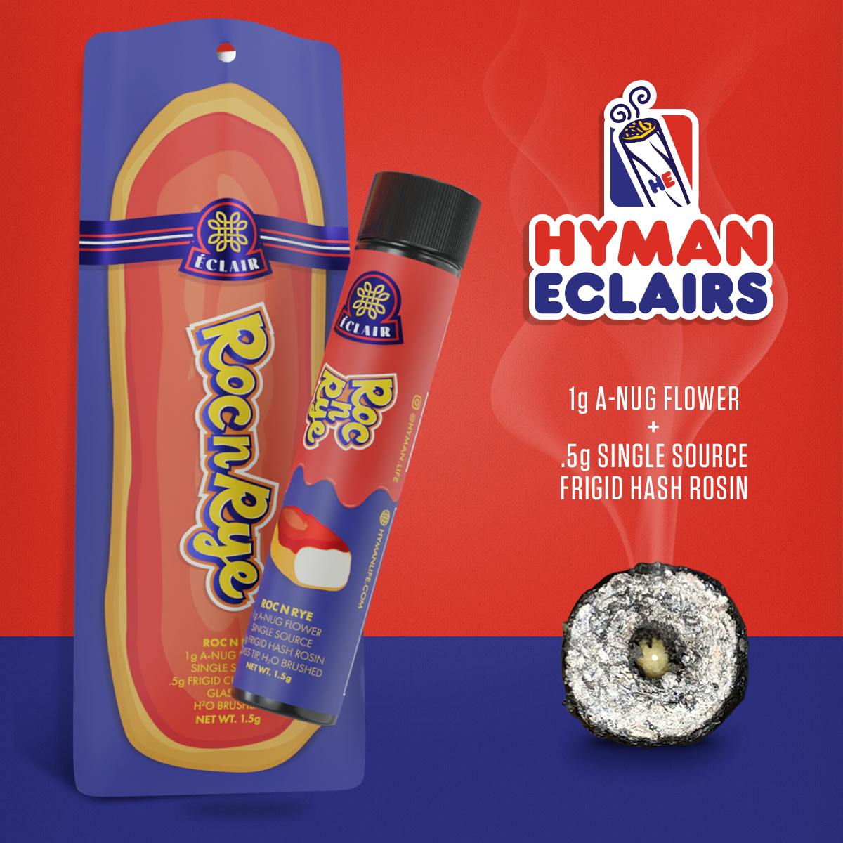 Roc N Rye | 1.5G Eclair Handcraft | HYMAN | MED - image 1