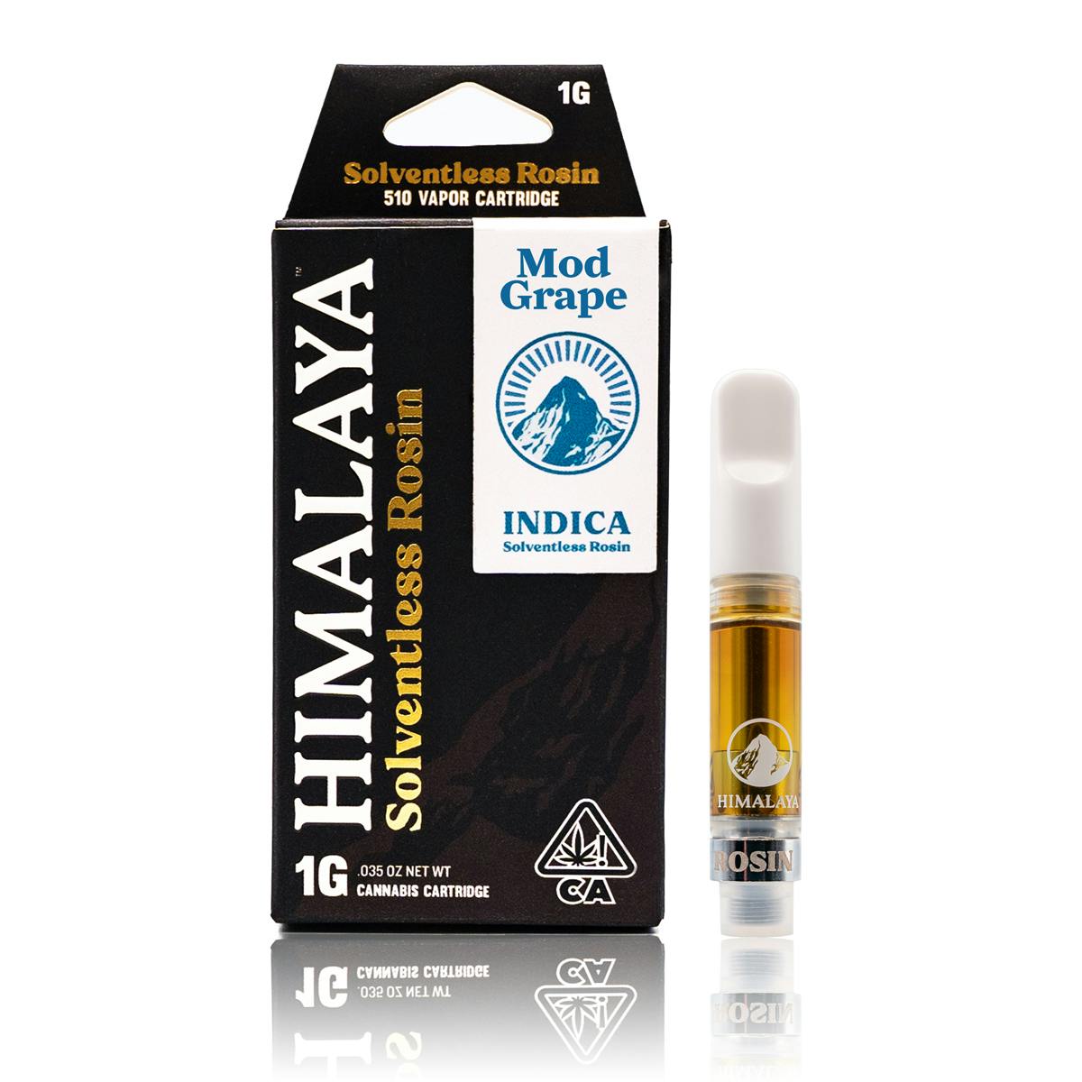 Mod Grape (Solventless Rosin) Cartridge - 1G - image 1