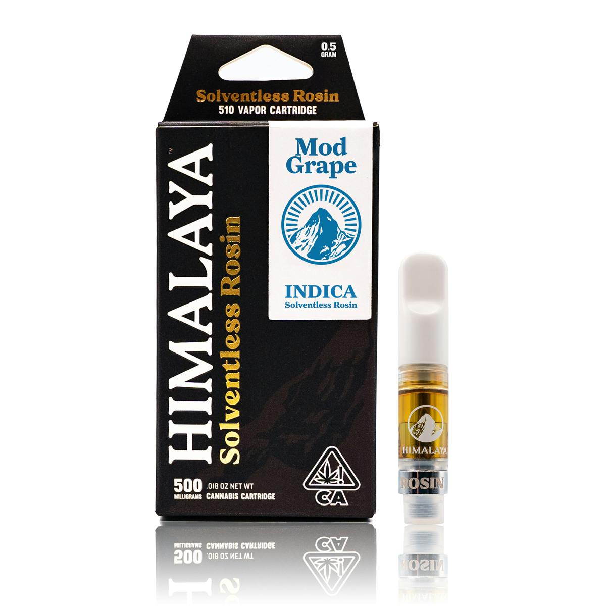 Mod Grape (Solventless Rosin) Cartridge - .5G - image 1