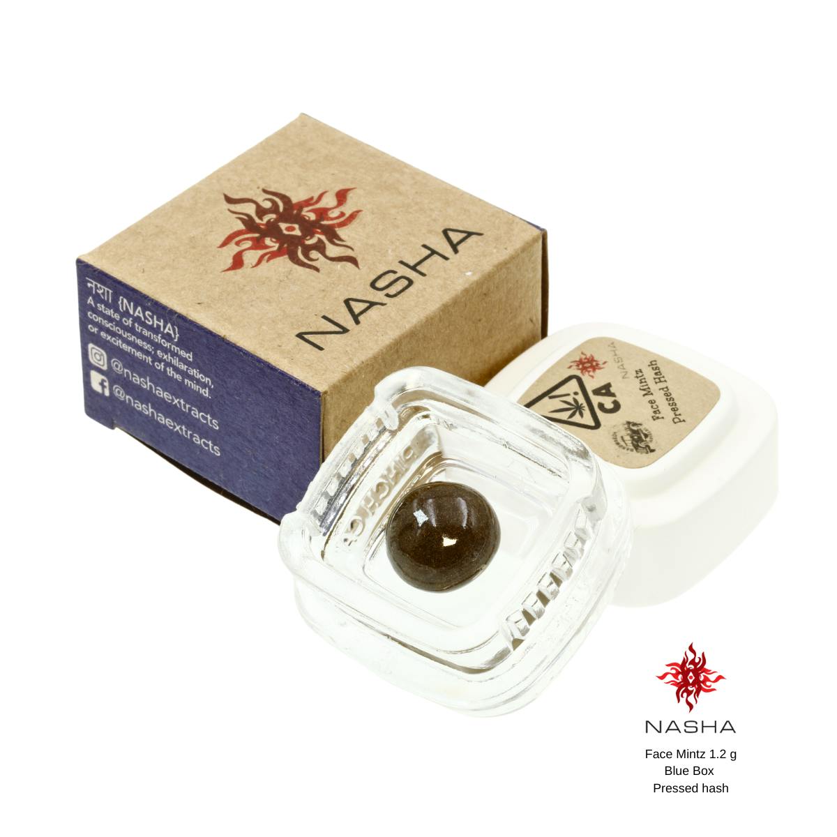 Face Mintz 1.2 g Blue Pressed Hash - image 3