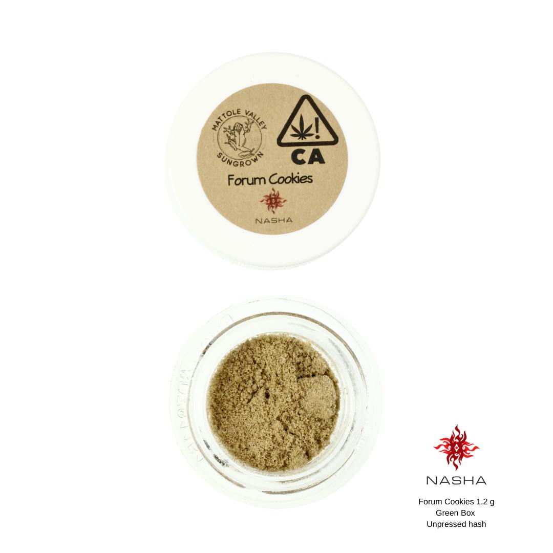 Forum Cookies 1.2 g Green Unpressed Hash (Mattole Valley Sungrown) - image 2