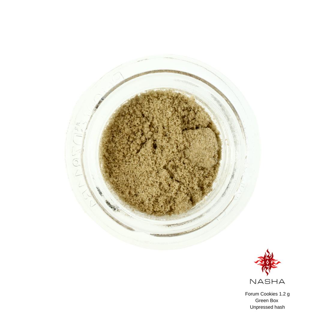 Forum Cookies 1.2 g Green Unpressed Hash (Mattole Valley Sungrown) - image 1