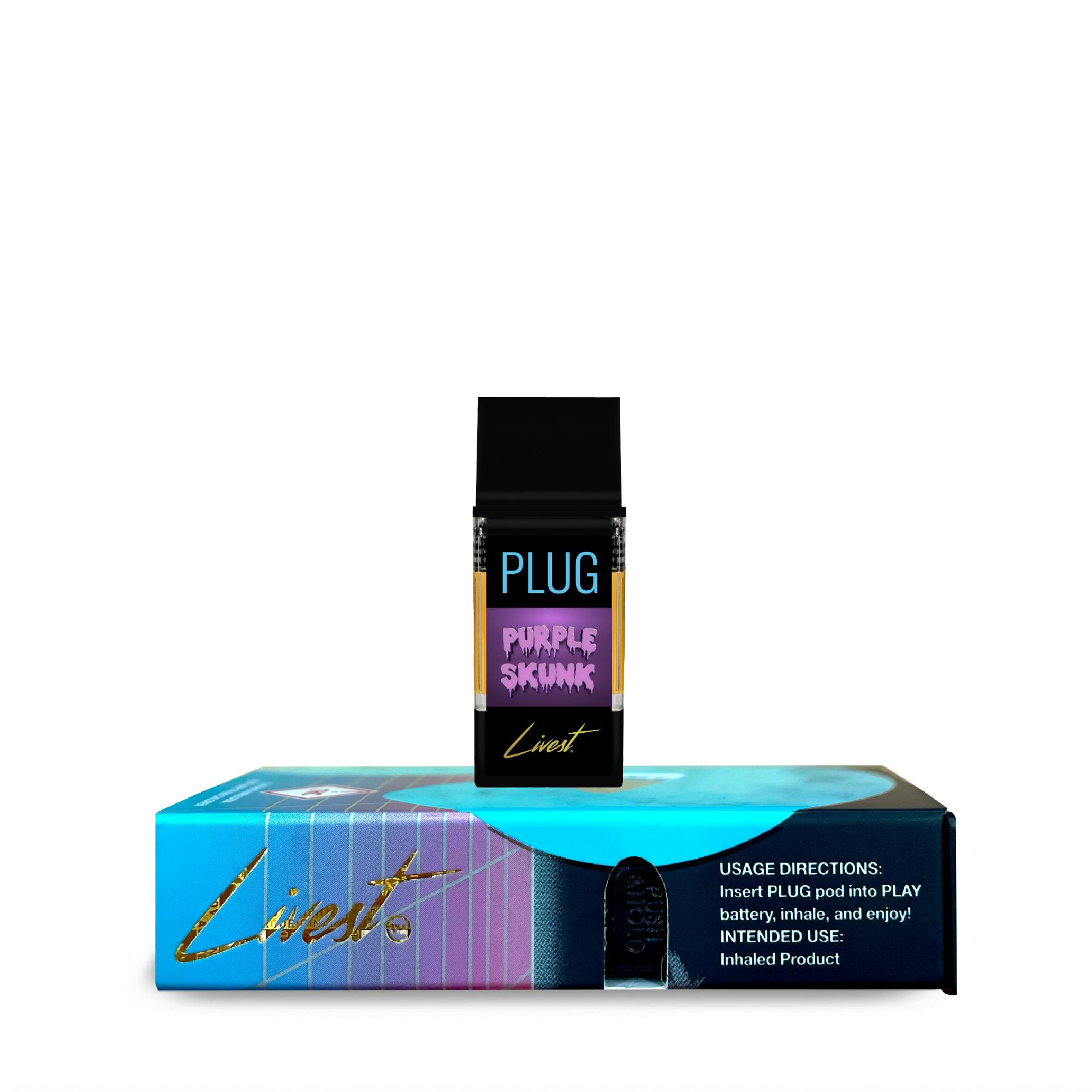 VAPE - 1g PLUG™ Colorado Livest: Purple Skunk - image 2