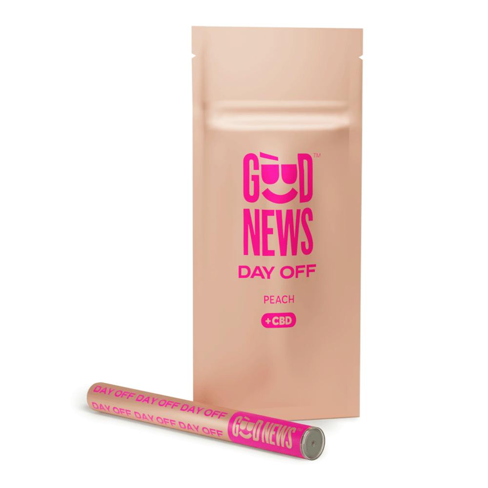 Day Off Peach | Hybrid Vape Pen with CBD [500mg] (FL) - image 2