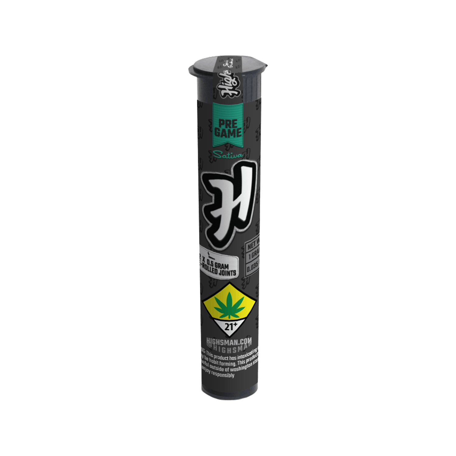 Pregame (Sativa) - LaMonkush Aldridge - Infused Pre Rolls 1 Gram Total - image 1