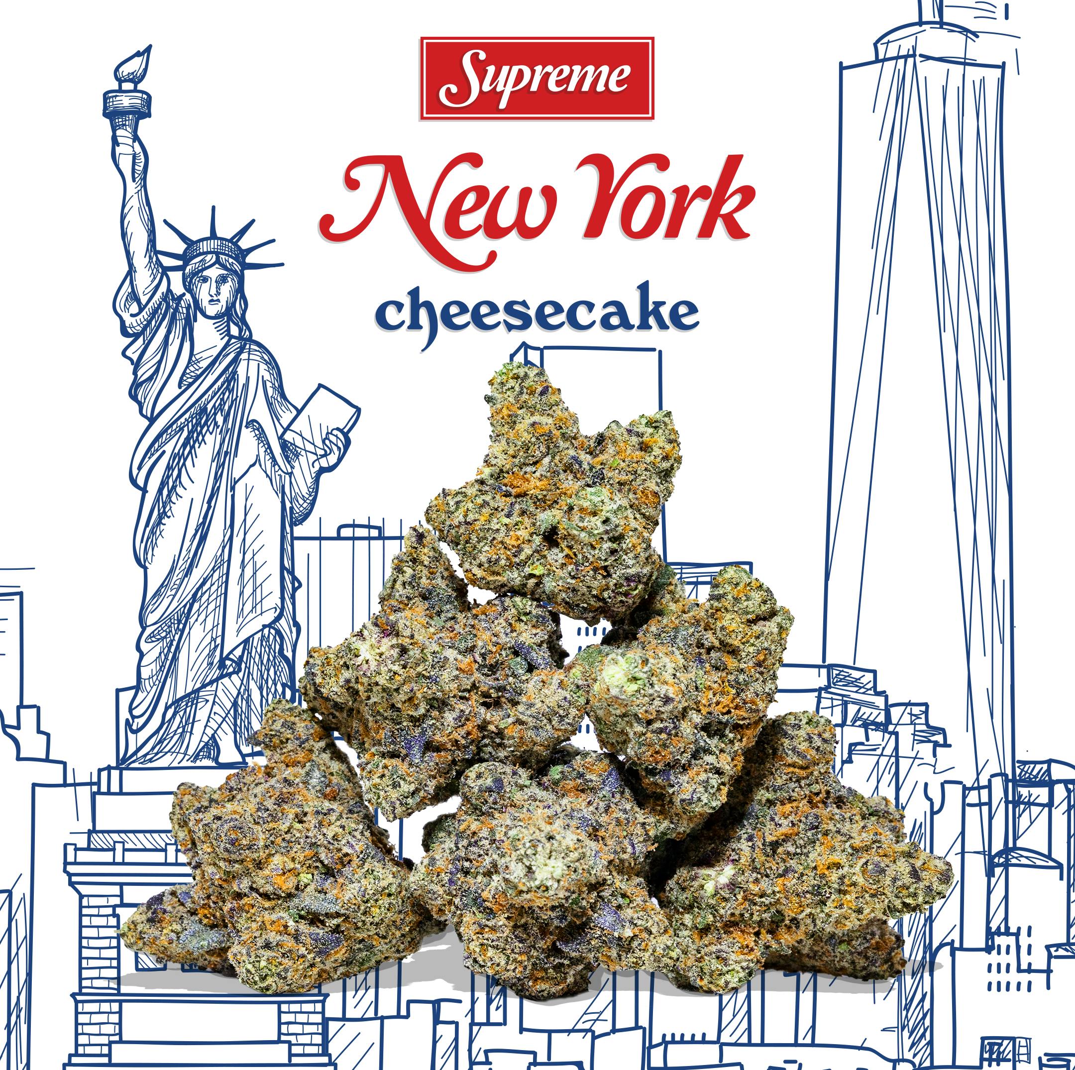 New York Supreme Cheesecake | 3.5G Pre-Pack | HYMAN | MED - image 1