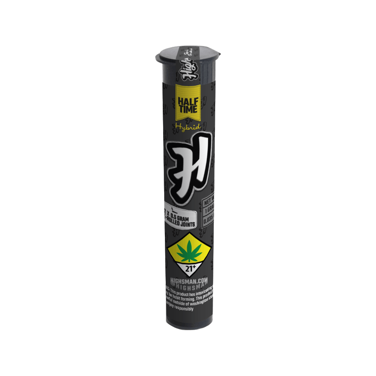 Halftime (Hybrid) - Pheno Smith - Infused Pre Rolls 1 Gram Total - image 1
