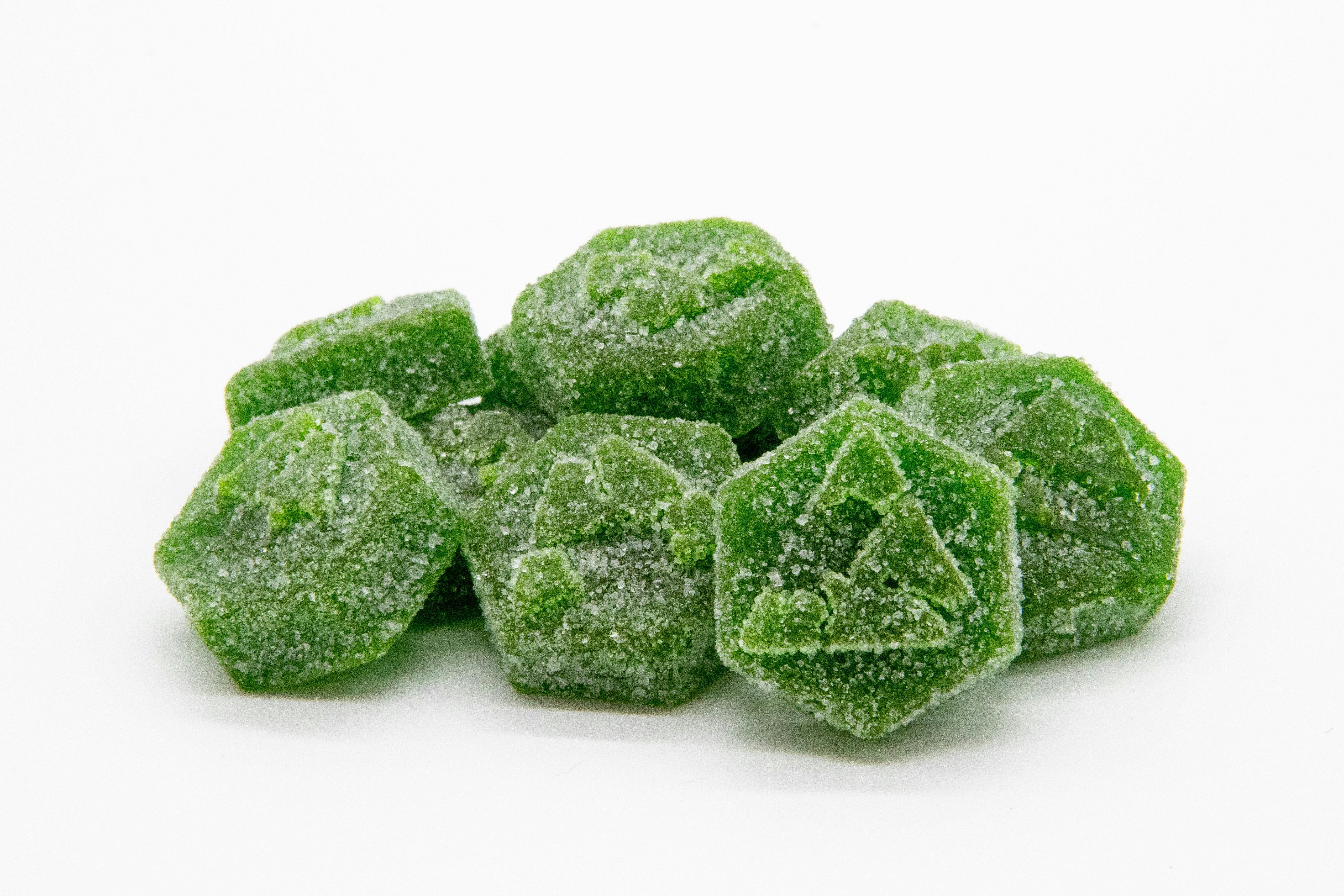 Gold Rush Green Apple Yummy Gummies 100mg-10pk - image 2