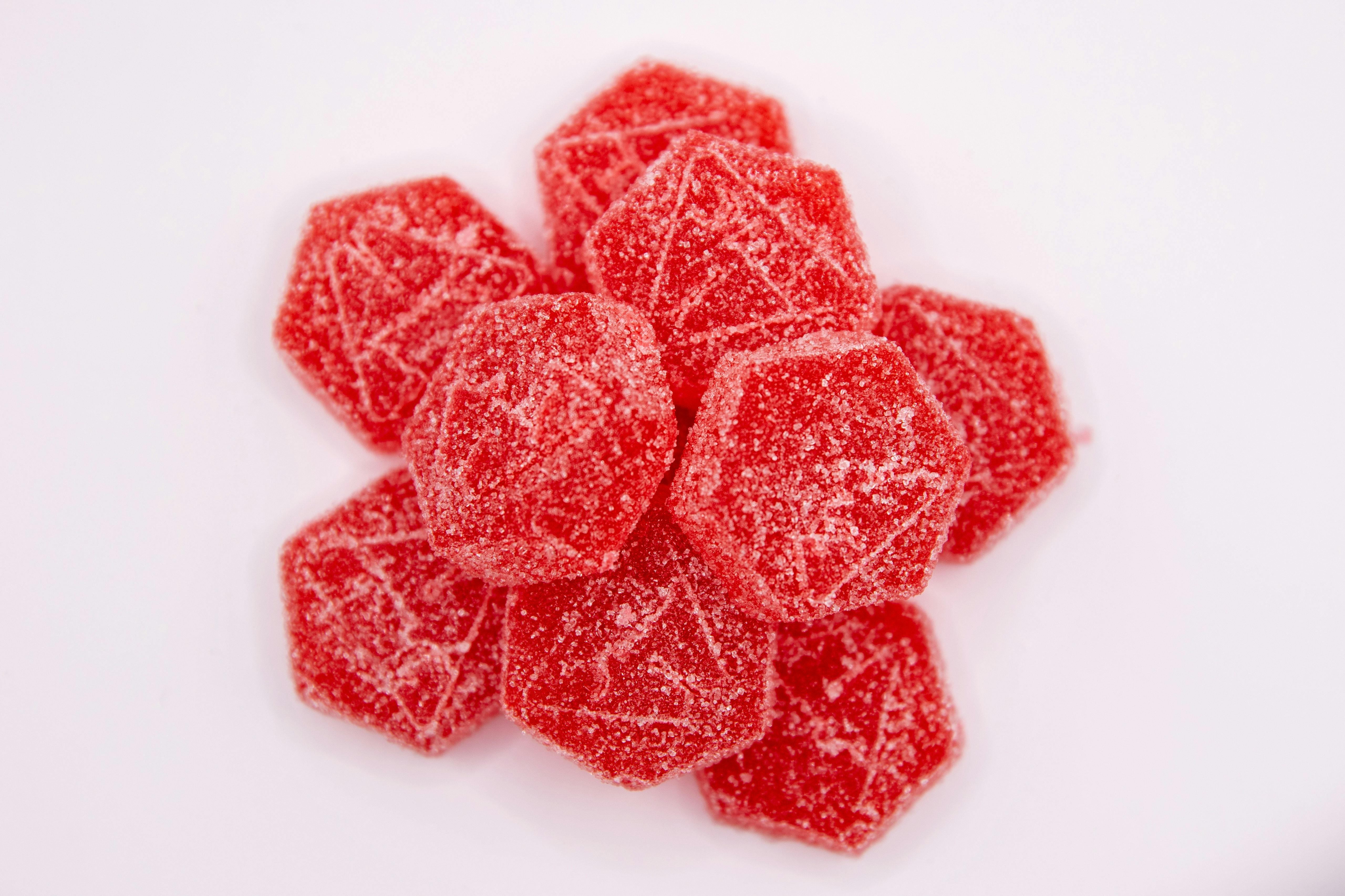 Gold Rush Wild Cherry Yummy Gummies 250mg-10pk - image 1