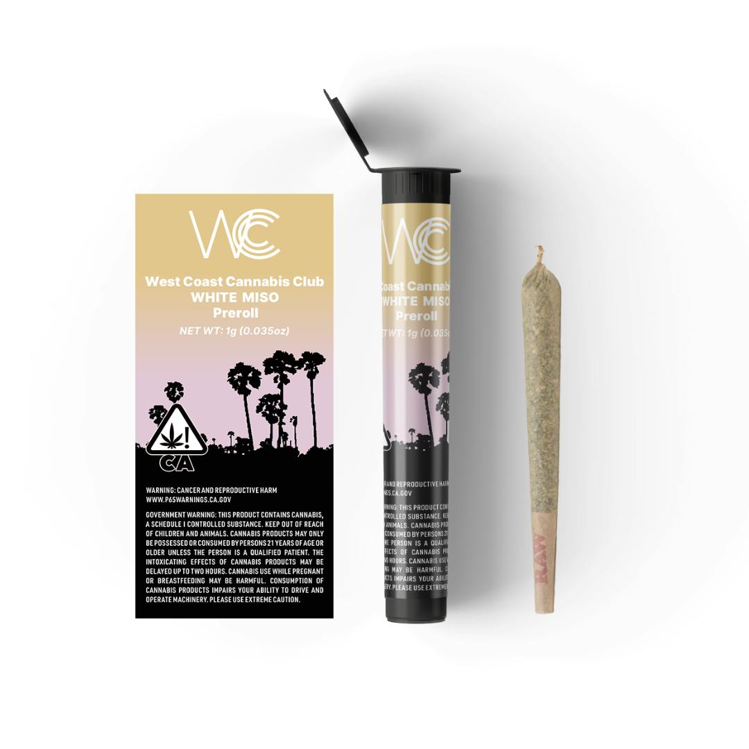 WCC | White Miso Preroll - image 1
