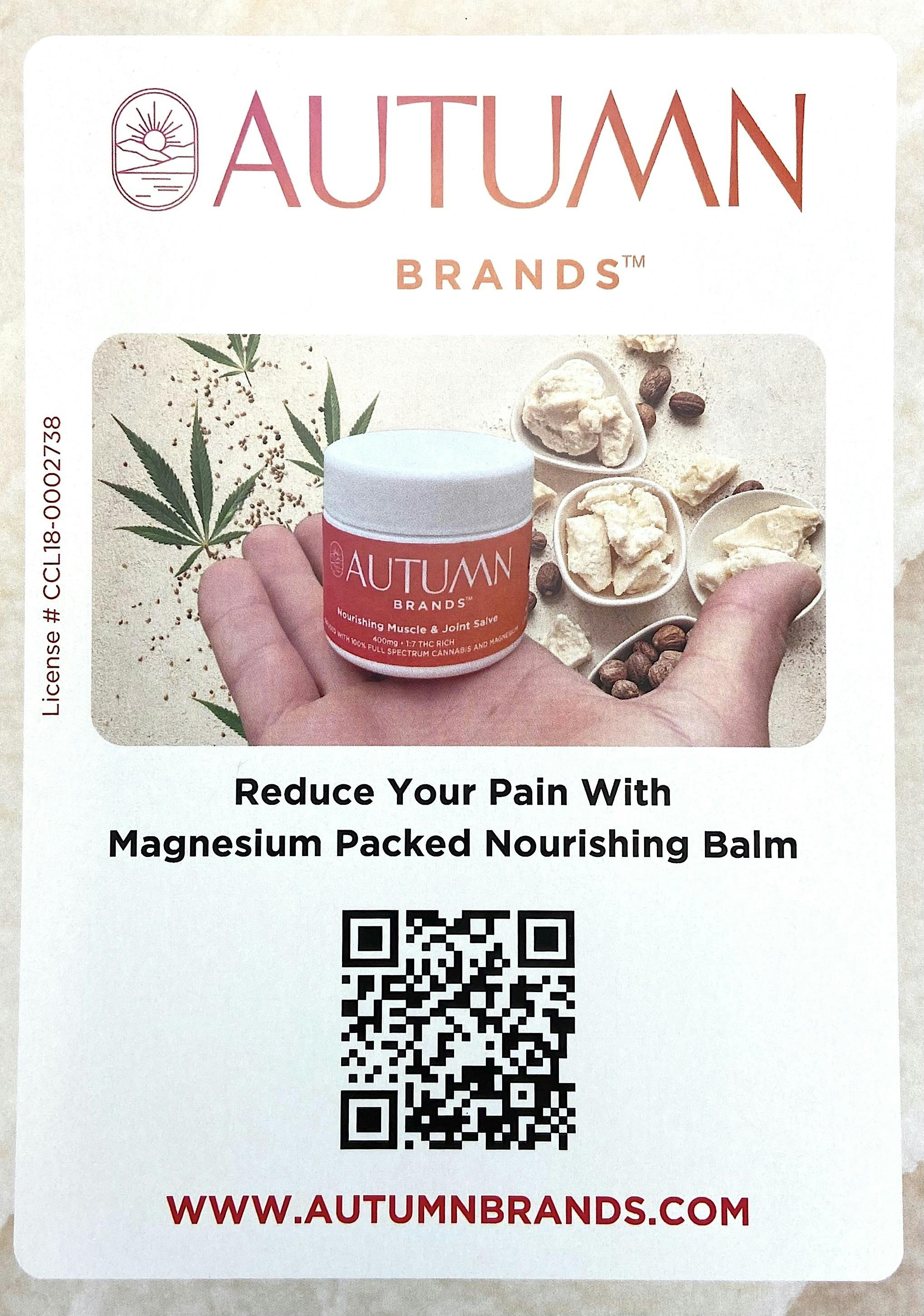 Nourishing Muscle & Joint Salve 10g pouch - image 3