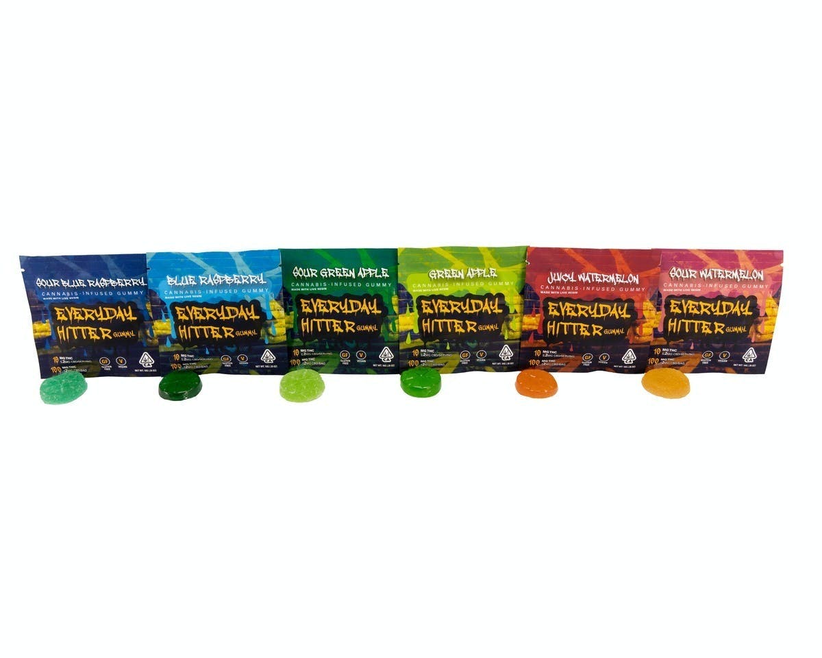 Everyday Hitter - Blue Raspberry (100mg) Gummy - image 2