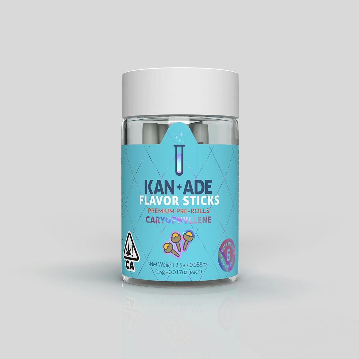 Kan+Ade (5pk) Diamond Infused Flavor Sticks - Caryophyllene - image 3