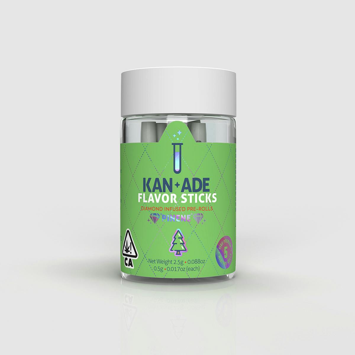 Kan+Ade (5pk) Diamond Infused Flavor Sticks - Pinene - image 1
