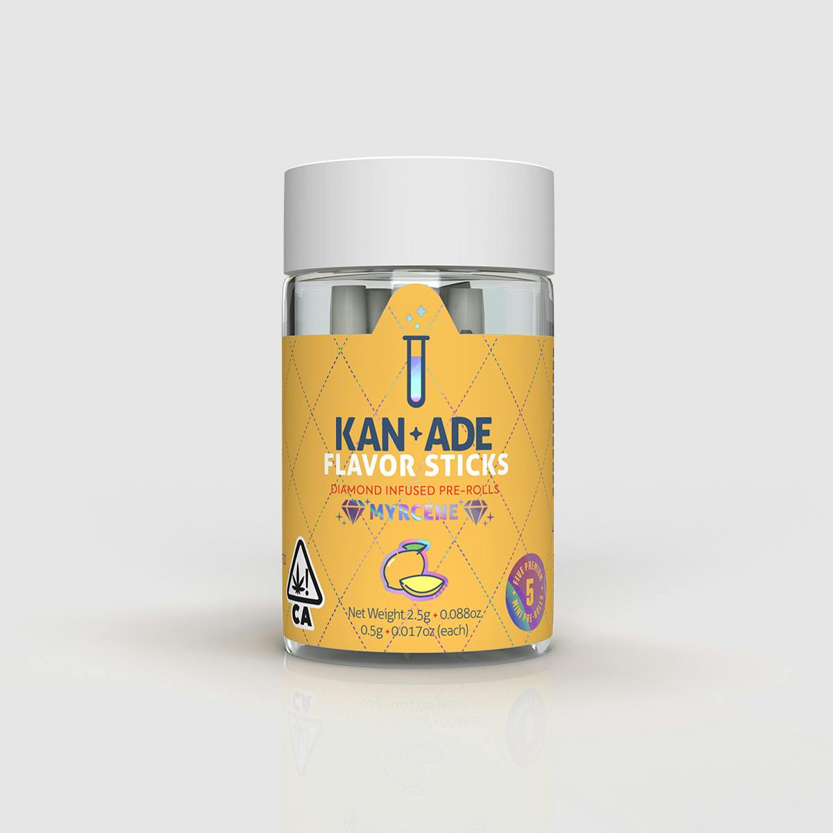 Kan+Ade (5pk) Diamond Infused Flavor Sticks - Myrcene - image 1