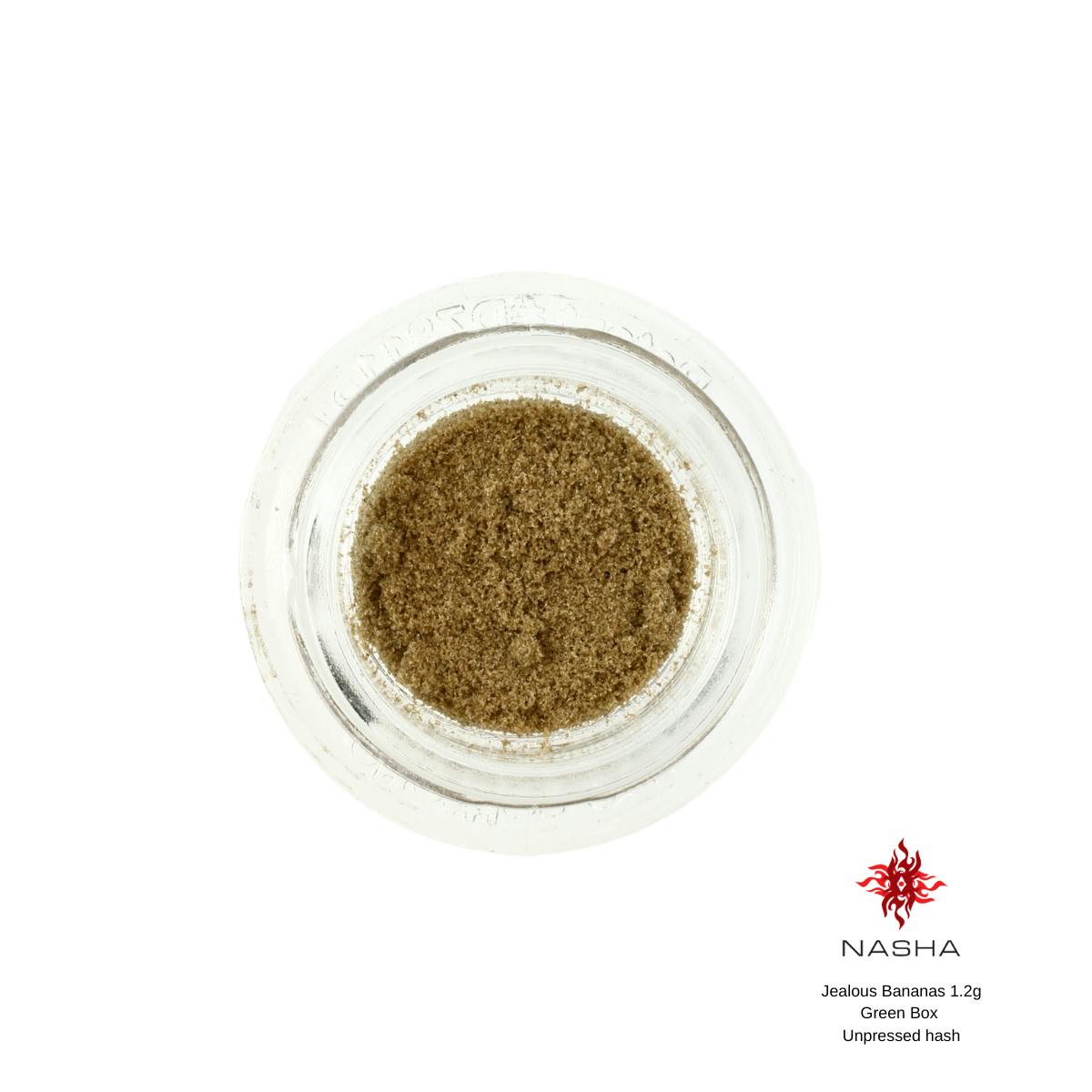 Jealous Bananas 1.2g Green Unpressed Hash (High Water Farms) - image 1