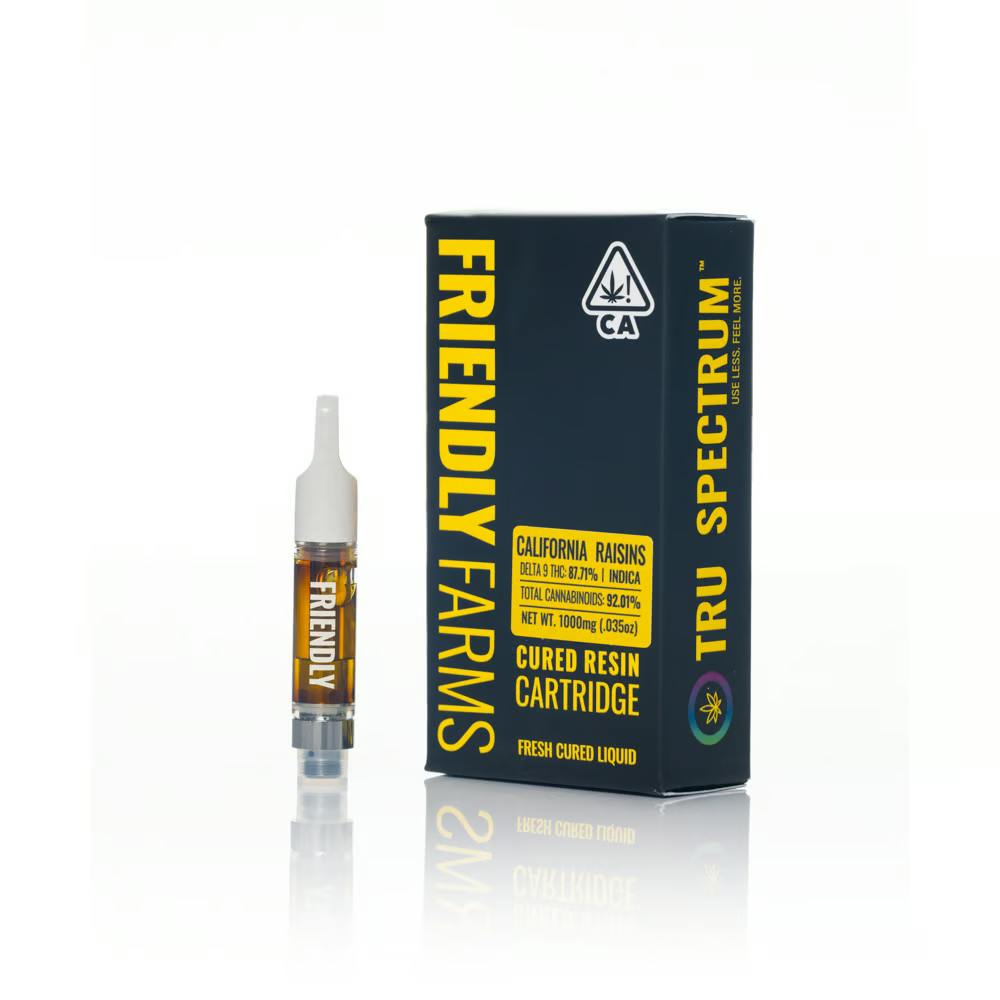 California Raisins 1g Cured Resin Cartridge - image 1