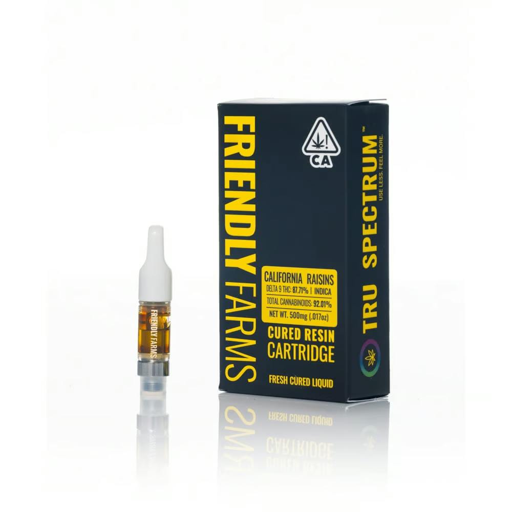 California Raisins .5g Cured Resin Cartridge - image 1