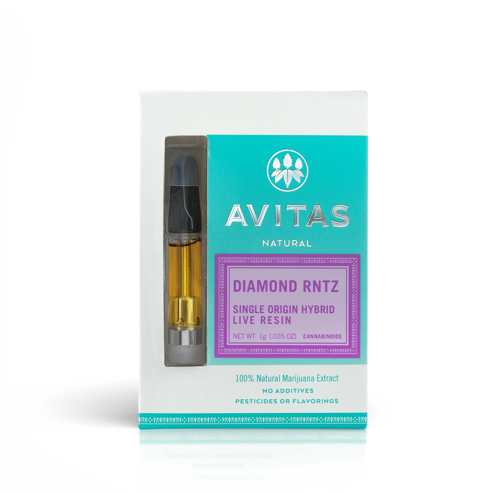 Diamond RNTZ Live Resin Cartridge 1g - image 1