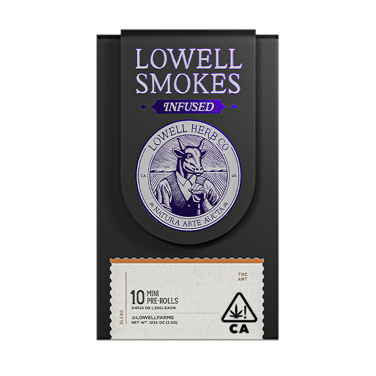 Lowell Smokes | 4g Quicks Pre-Roll Infused Pack | Triple Sour OG - image 1