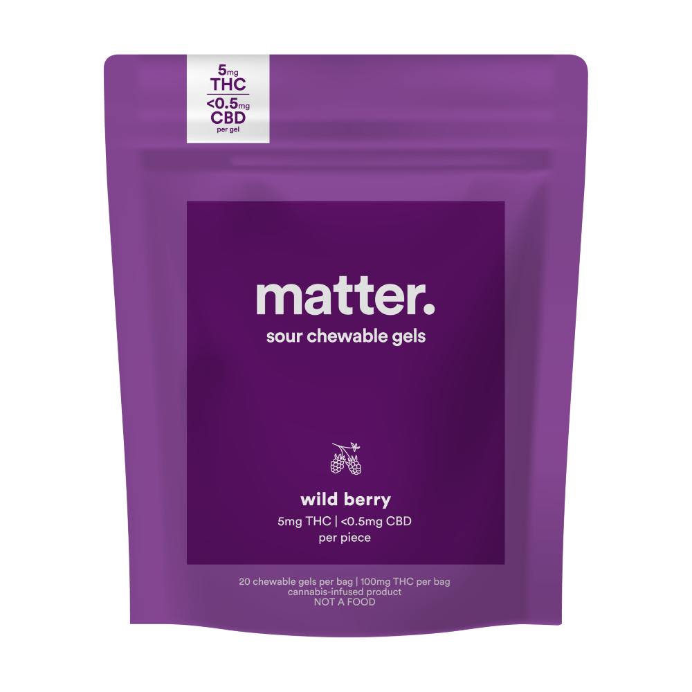 20:1 Wild Berry Chewable Gels [20ct] (100mg) - image 1