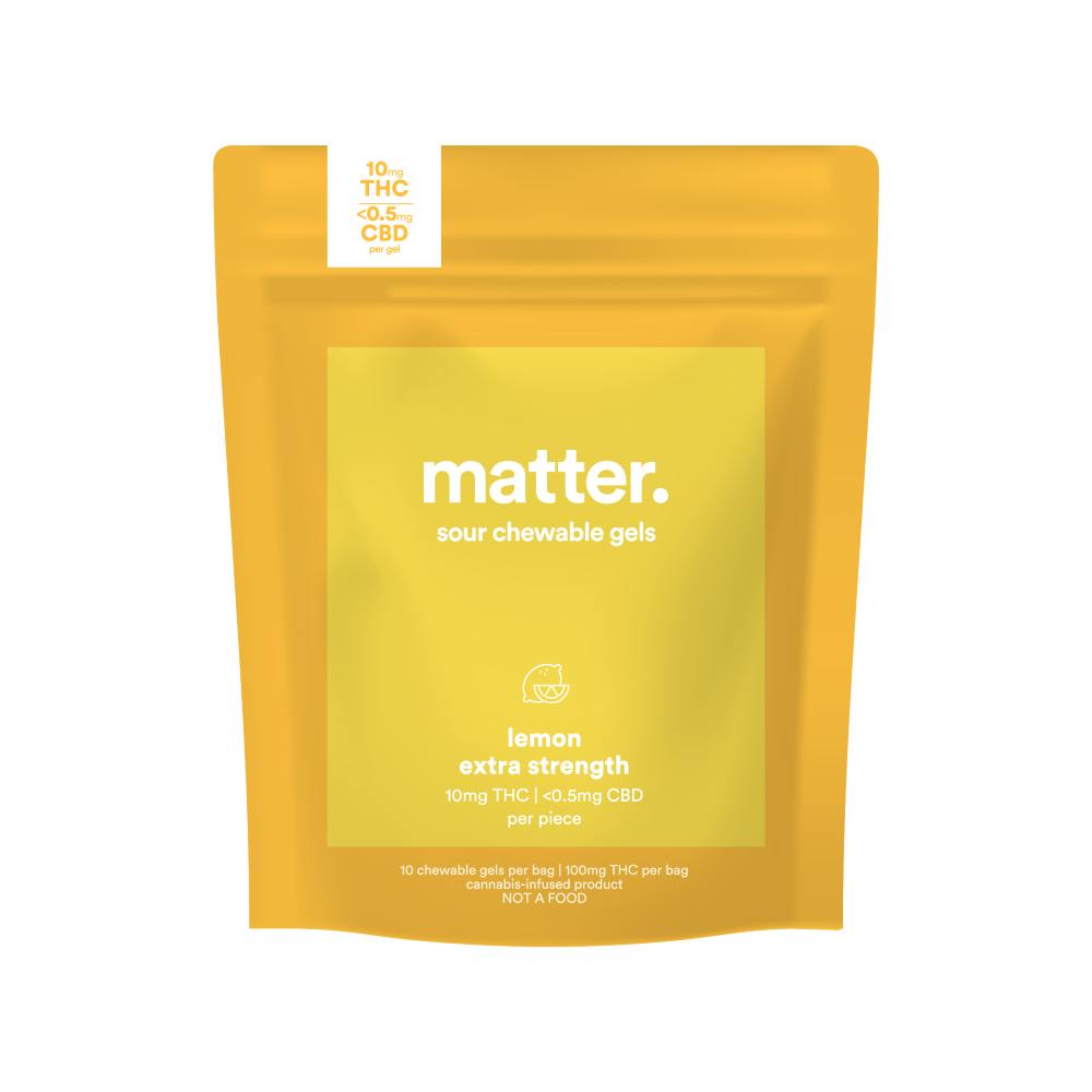 20:1 Lemon Extra Strength Chewable Gels [10ct] (100mg) - image 1