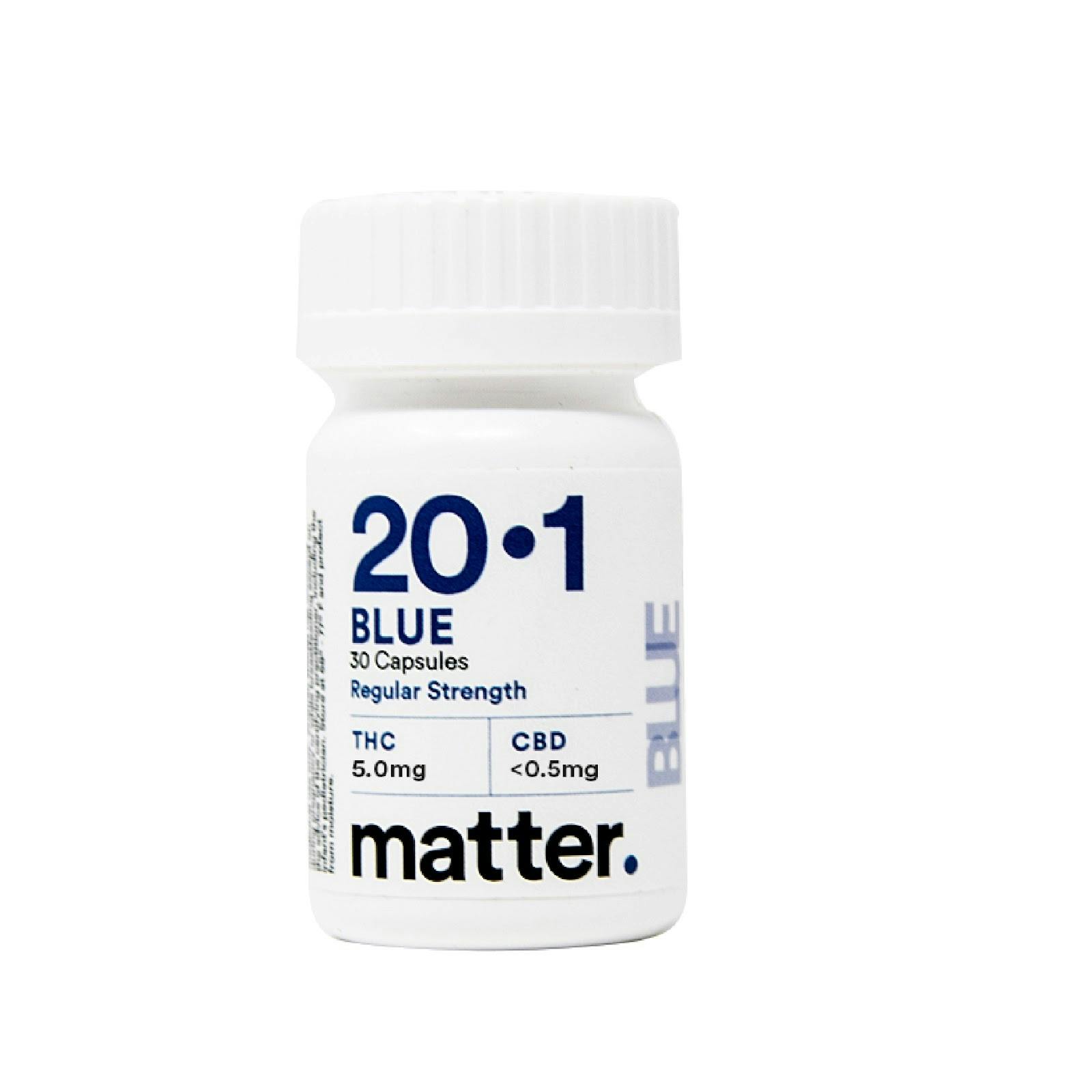 20:1 Blue Capsule [30ct] (150mg) - image 1
