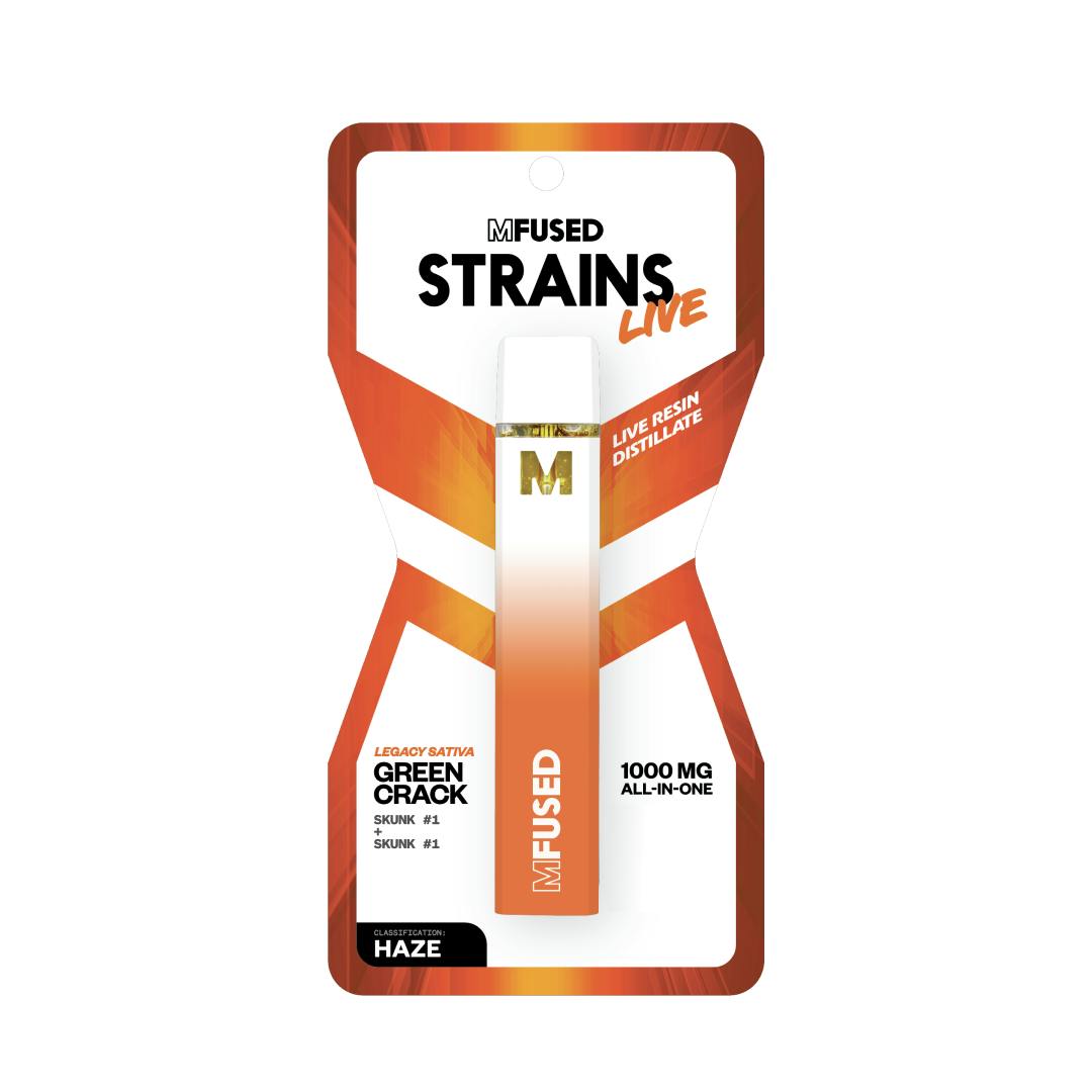 Green Crack - STRAINS Live Resin Disposable - image 1