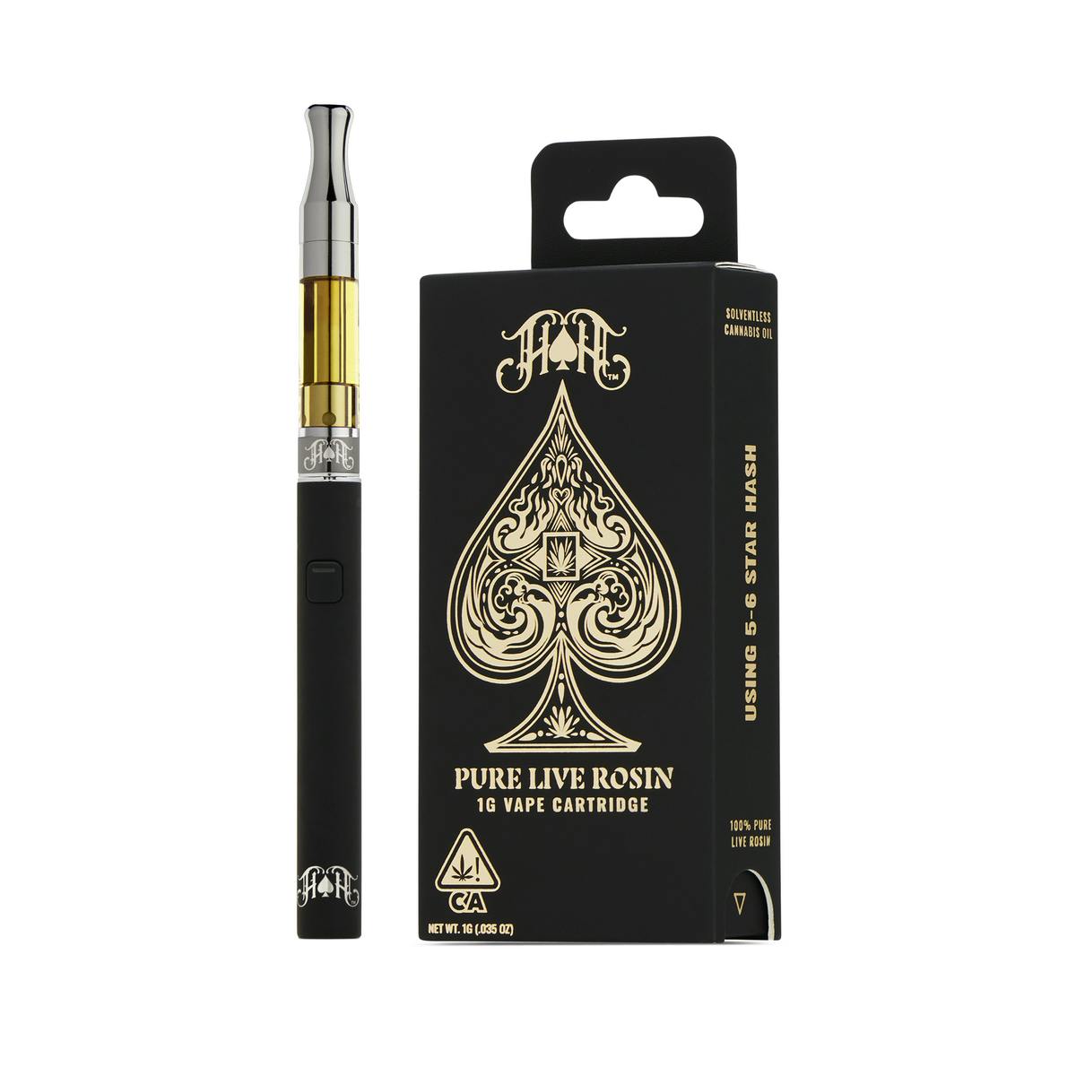 Sour Diesel Lemon | Sativa-100% PureLiveRosinSolventlessOil-1GVapeCartridge - image 1