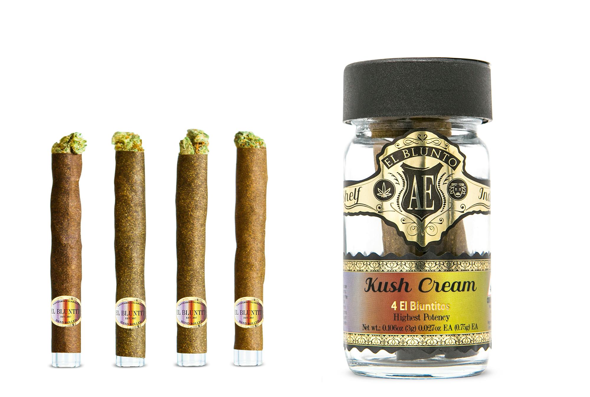 El Bluntito - 4-Pack - Kush Cream #13 - 4 x .75G [Mini Blunt Pack] - image 1