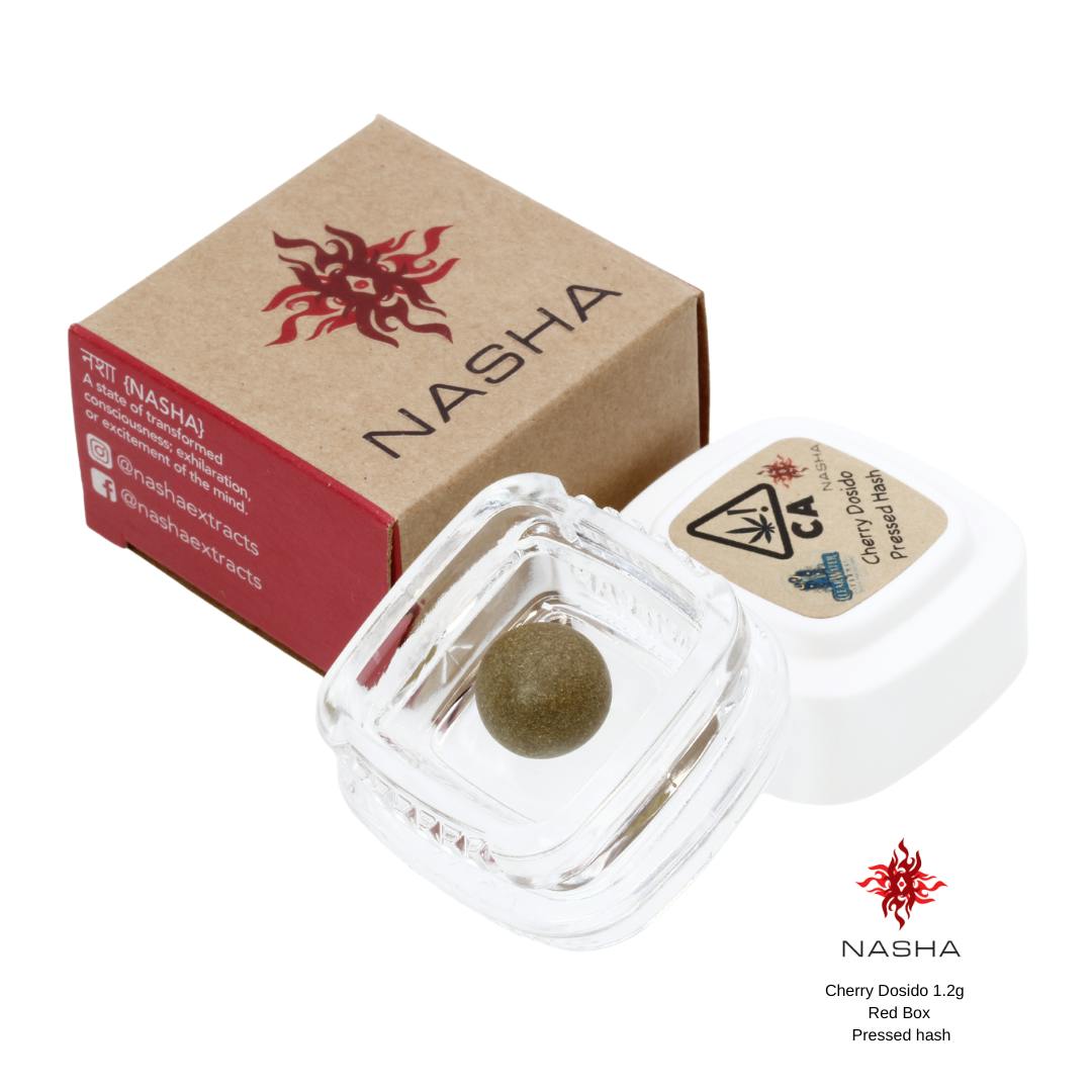 Cherry Dosido 1.2g Red Pressed Hash (Clear Water Farms) - image 4