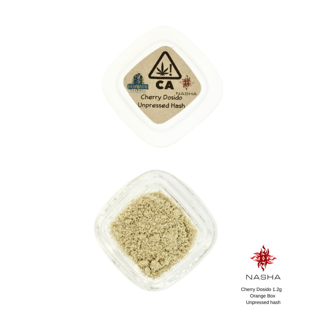 Cherry Dosido 1.2g Orange Unpressed Hash (Clear Water Farms) - image 3