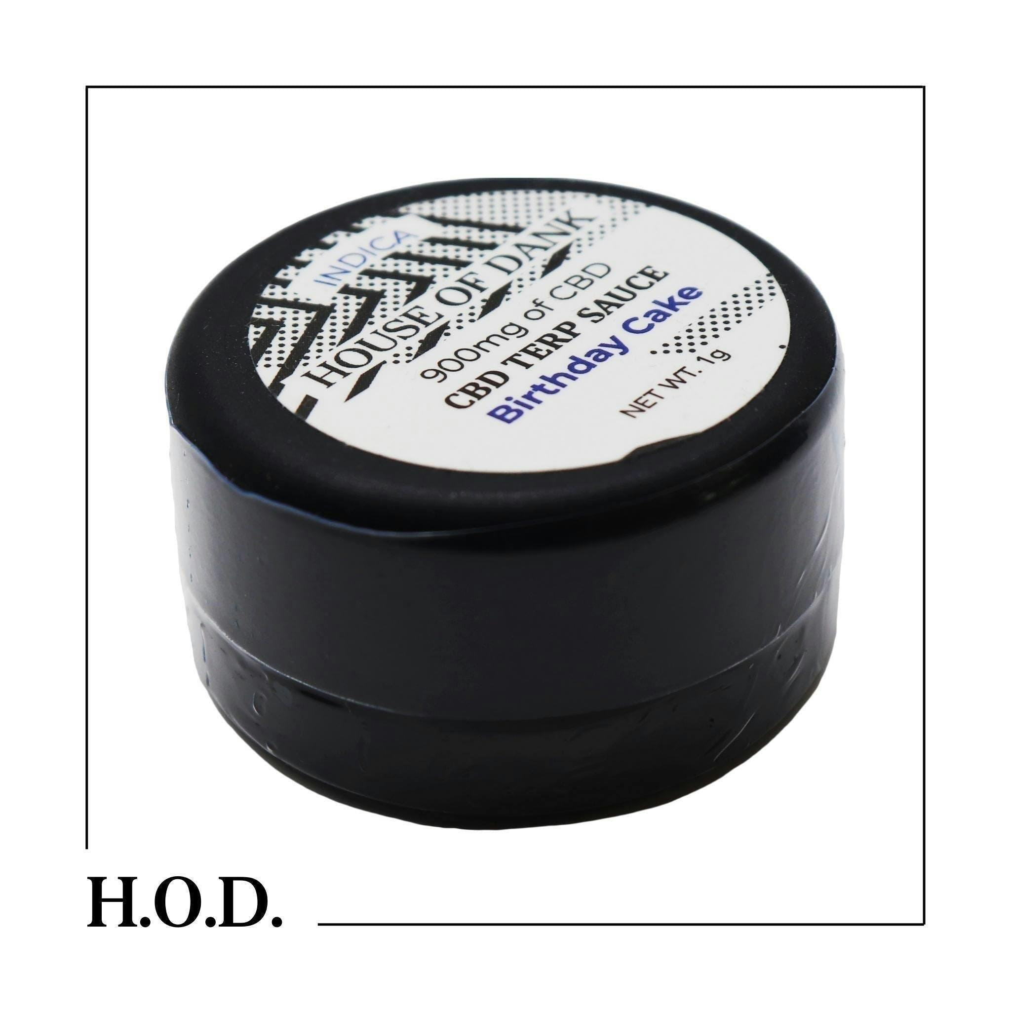 H.O.D. CBD Birthday Cake Dab 1g - image 1