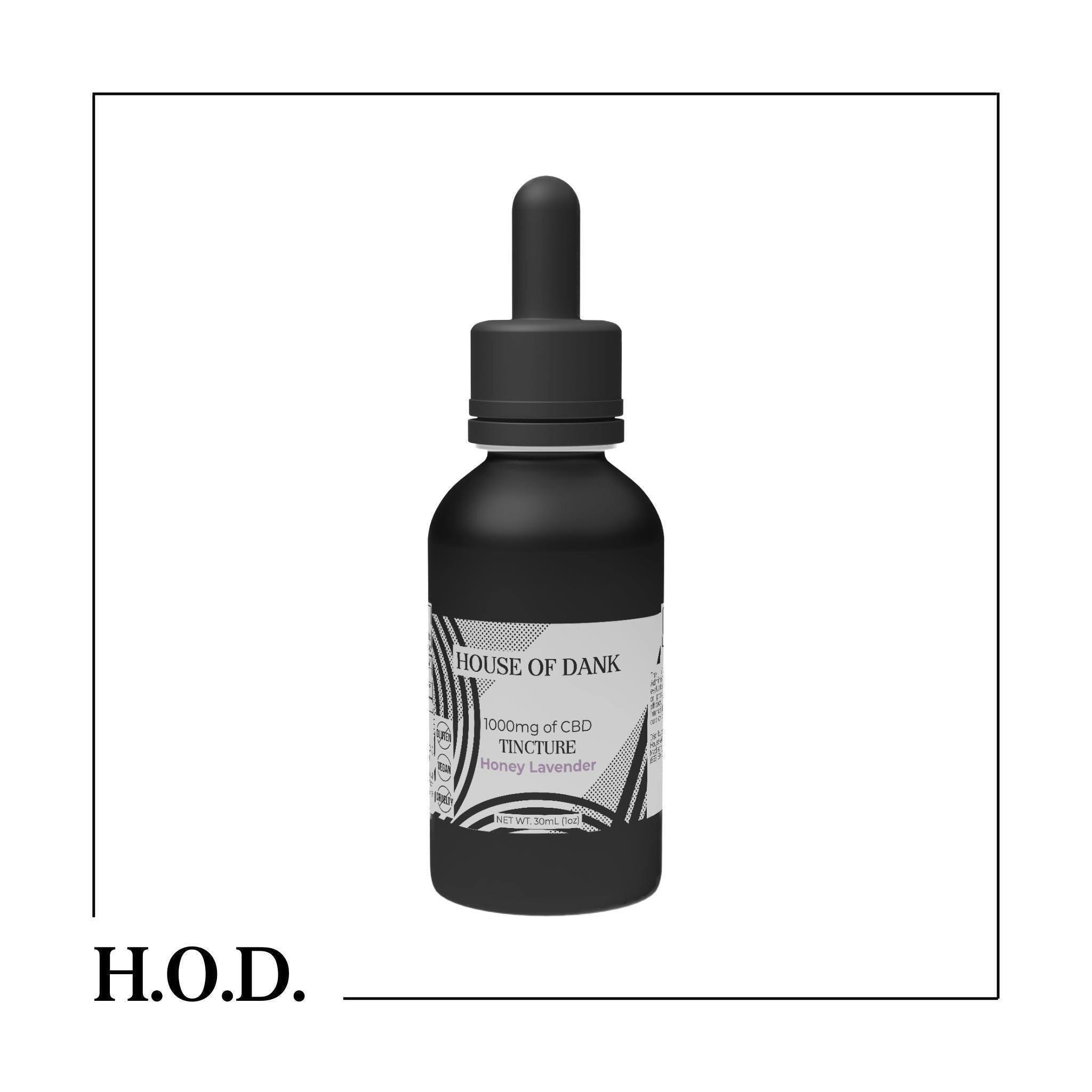 H.O.D. CBD Lavender Tincture 1000mg - image 1