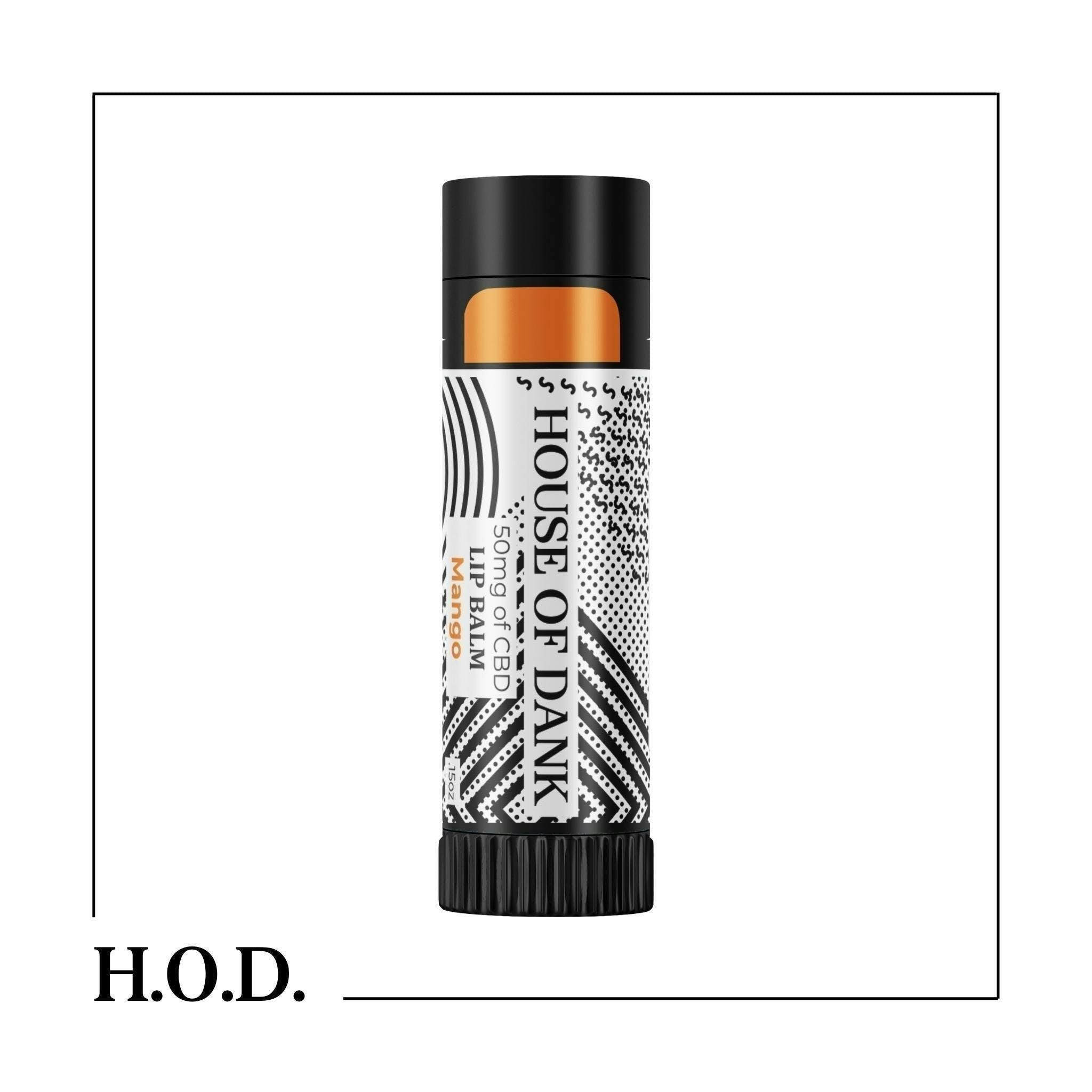 H.O.D. CBD Mango Lip Balm 50mg - image 1