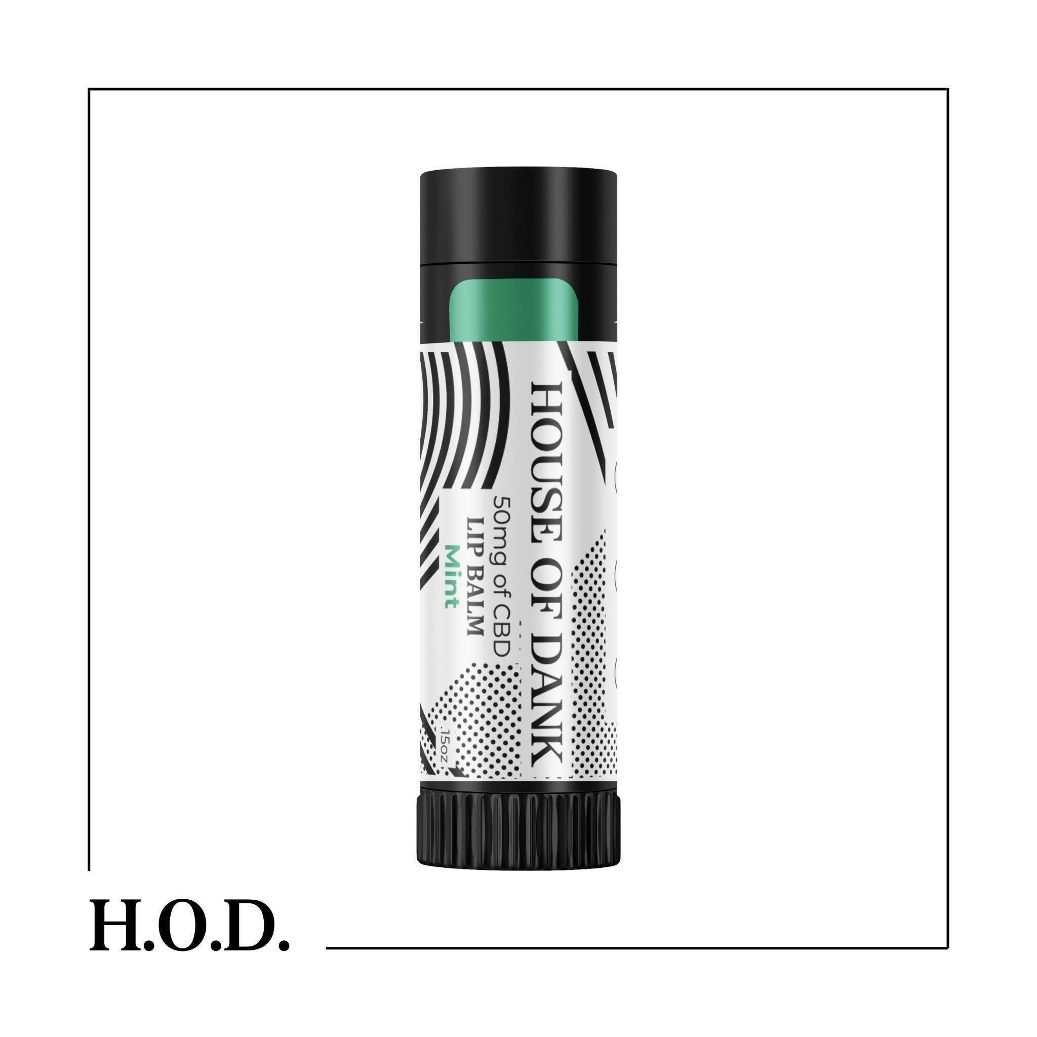 H.O.D. CBD Mint Lip Balm 50mg - image 1