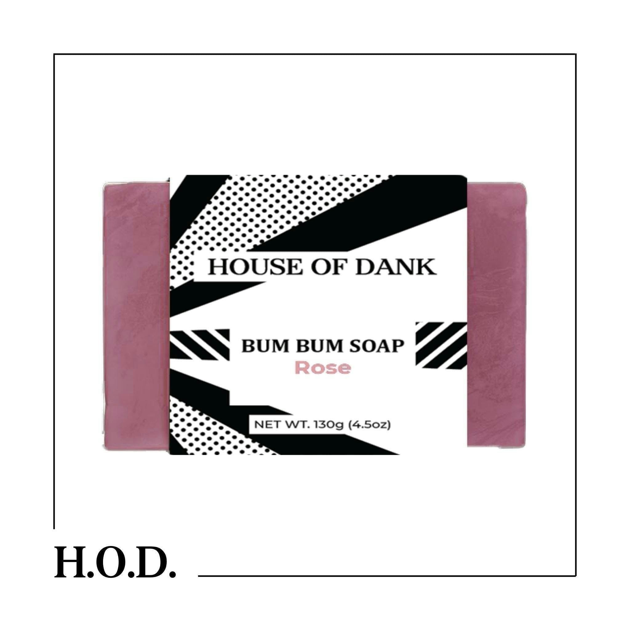 H.O.D. CBD Rose Bum Bum Soap 200mg - image 1