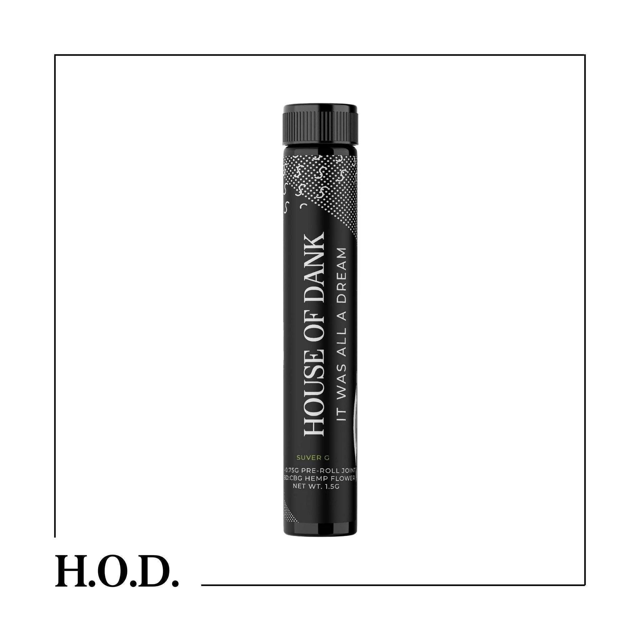 H.O.D. CBD Suver Haze Pre-Roll .75g 2 Pack - image 1
