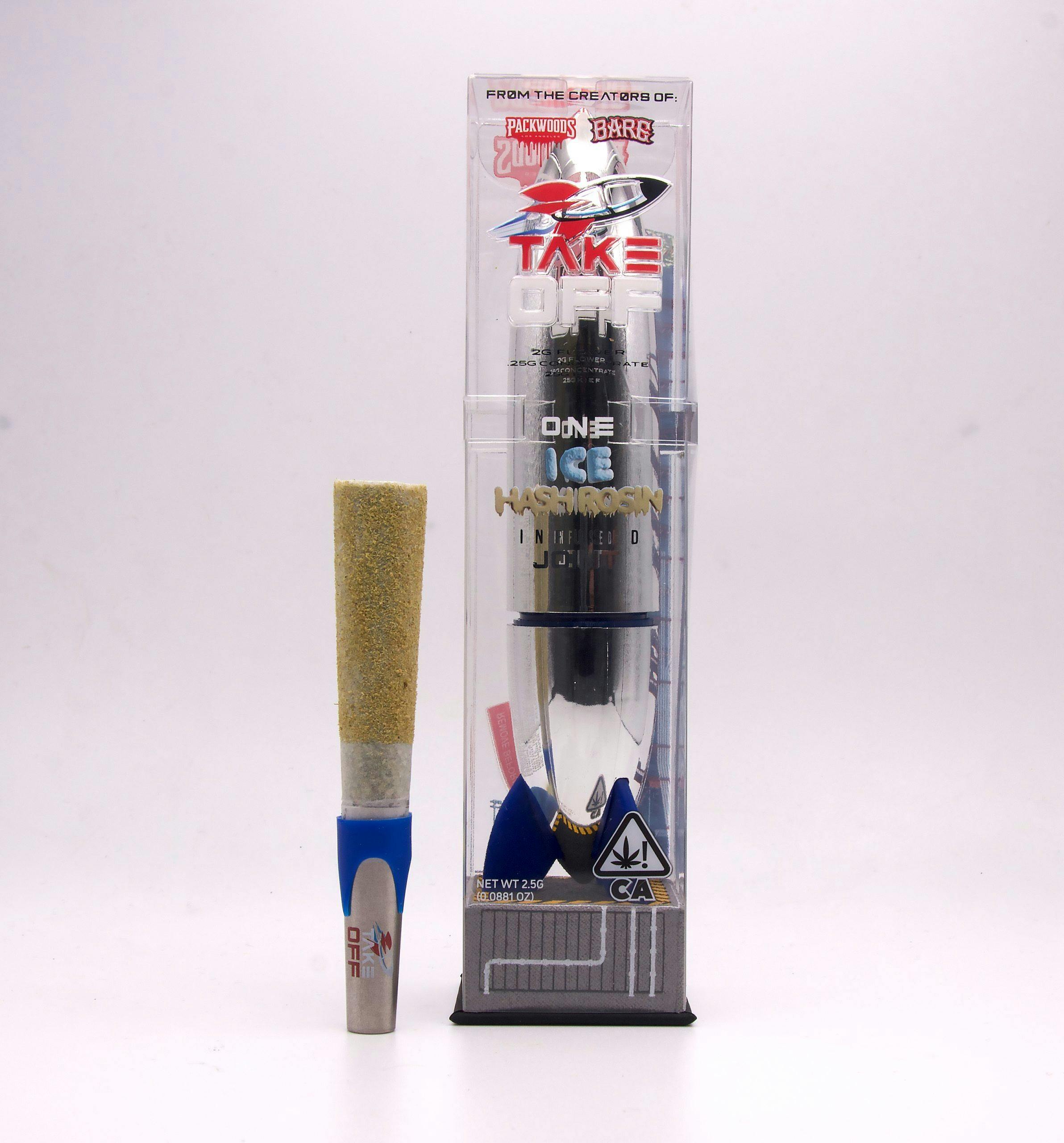 Take Off-Ice Water Hash Rosin Infused-Blackberry Mochi - image 1