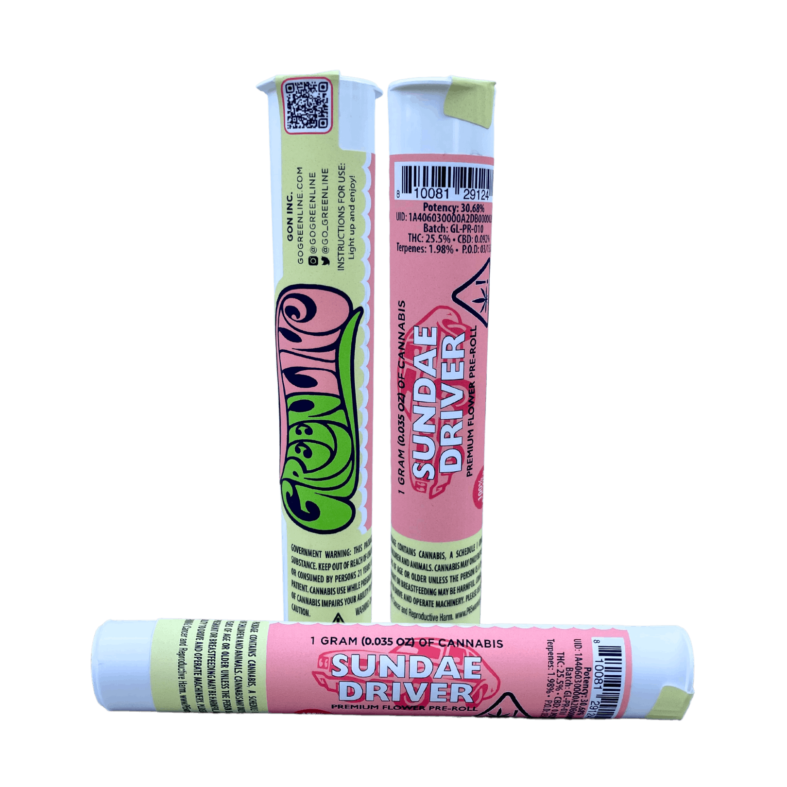 Sundae Driver 100% Flower Pre-Roll - image 1
