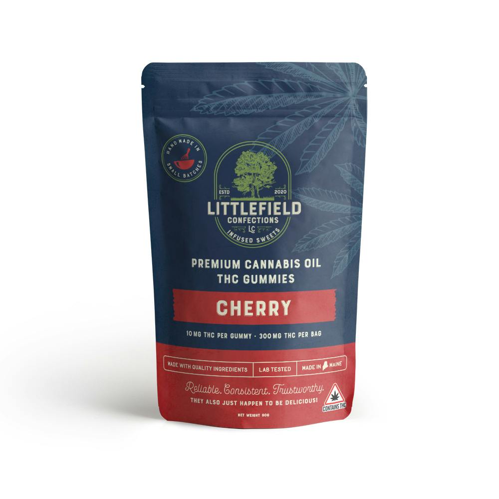 Cherry THC Gummies 10mg/pc 300mg Total - image 1