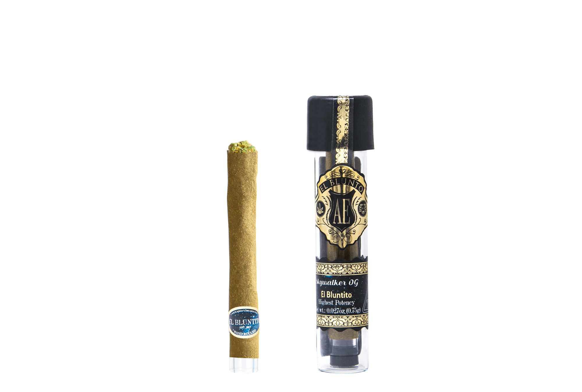 El Bluntito - Skywalker OG - .75G Cigarillo [Mini Blunt] - image 1